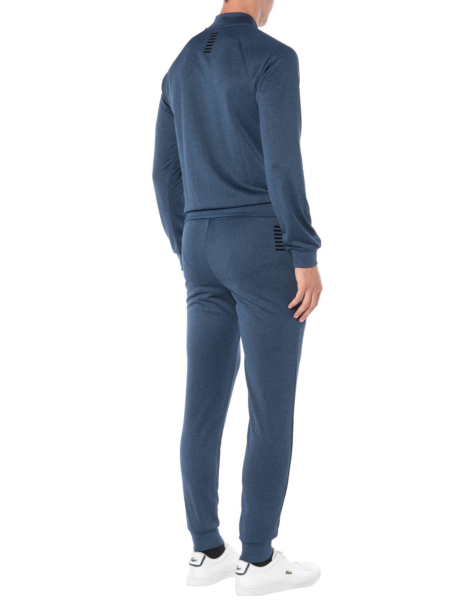 EA7 Synthetic Sweatsuit in Blue for Men - Lyst