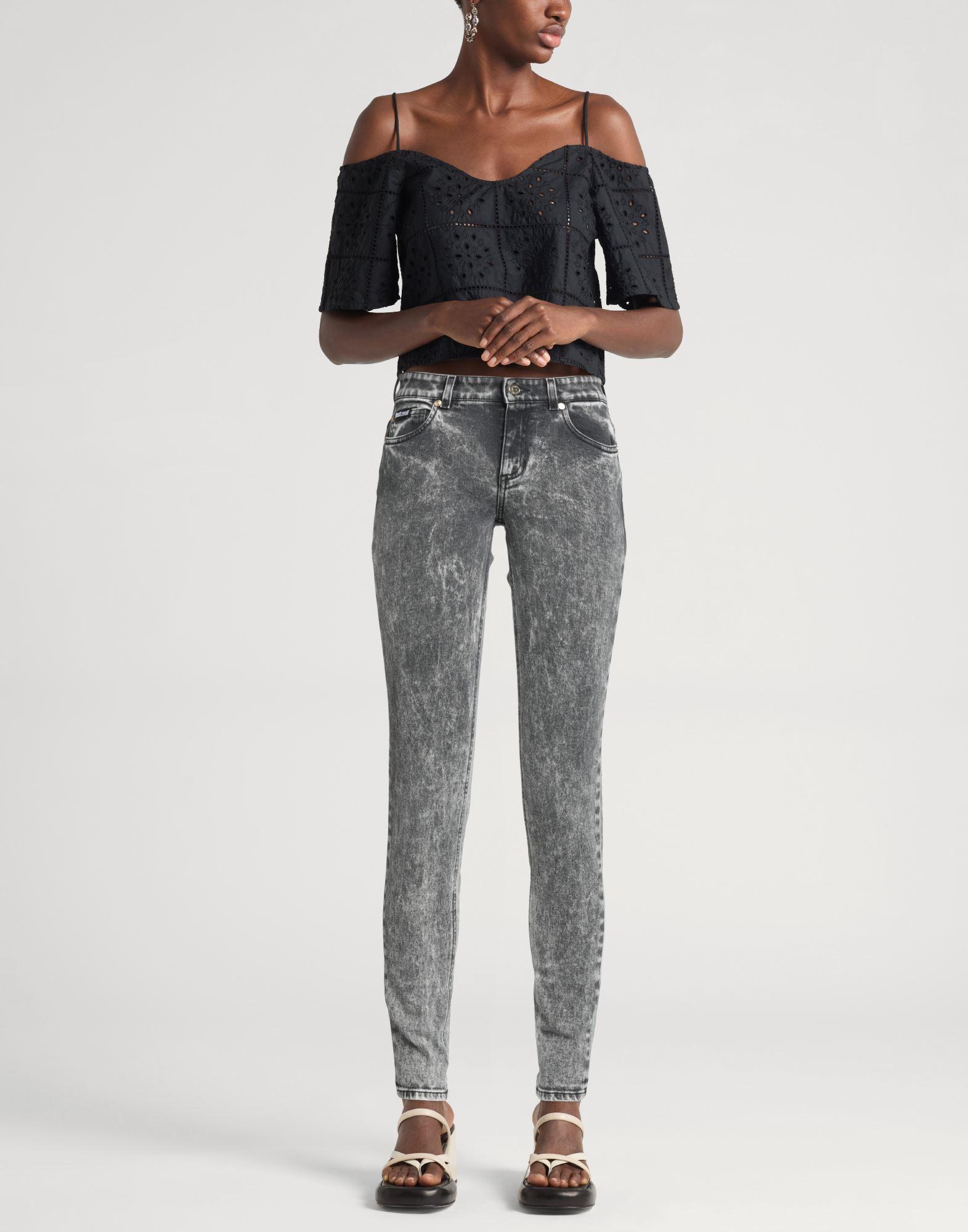 デニム・ジーパン JUST CAVALLI Woman Jeans Black 77PAB501CDWY6 899 Just Cavalli Outlet: Jeans woman - Black | Just Cavalli