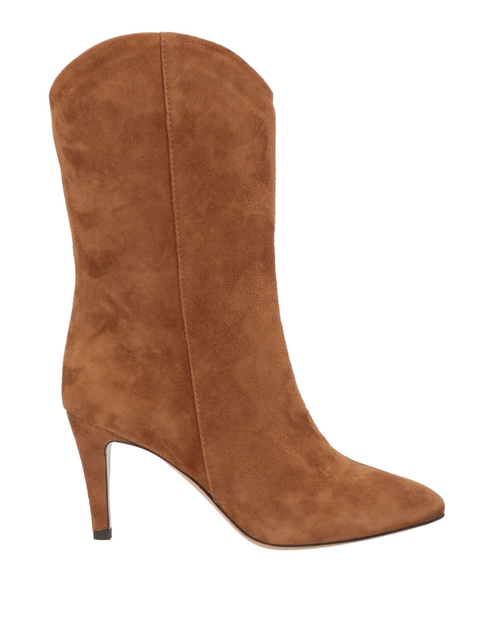 The Seller Ankle Boots in Brown | Lyst