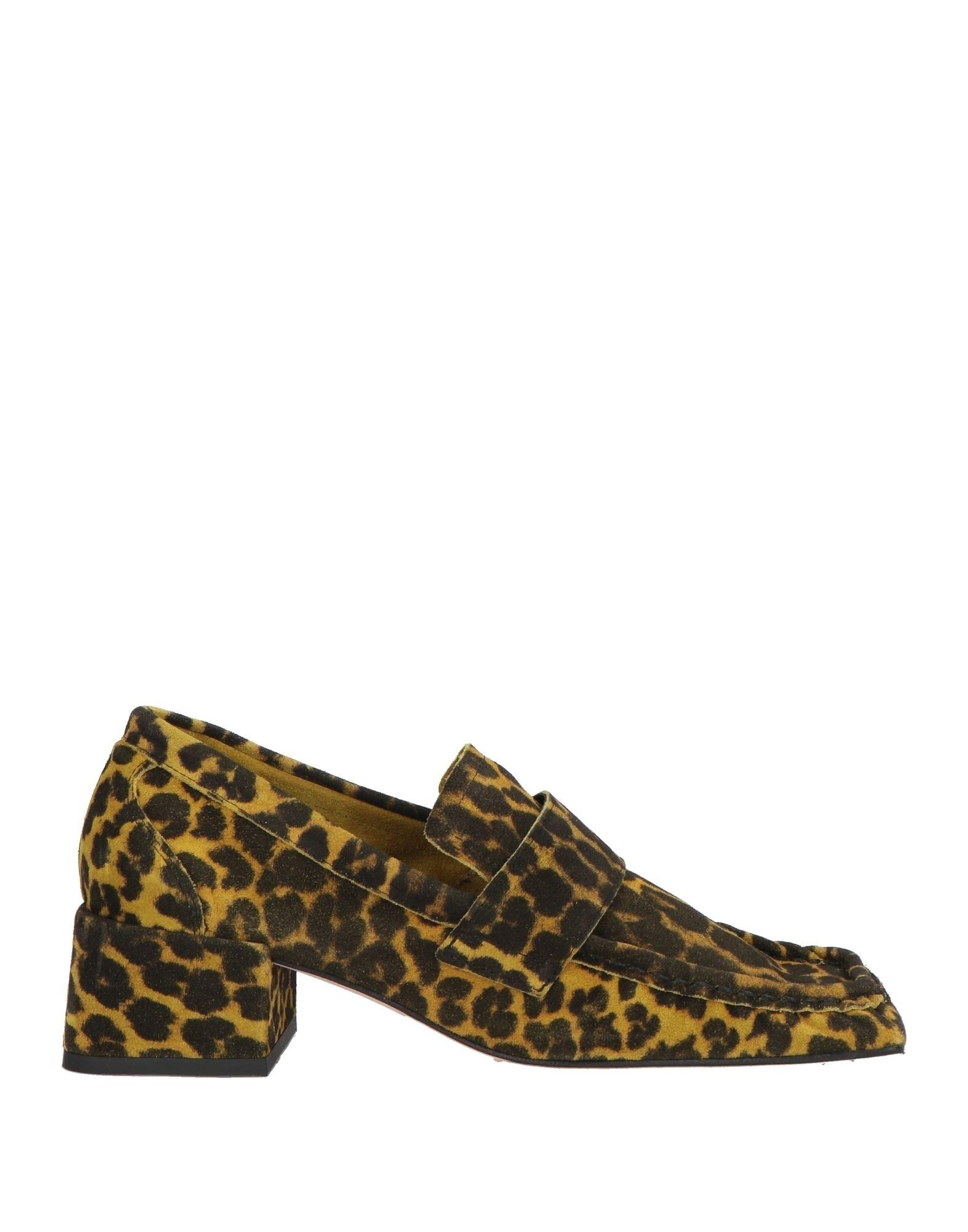 Miista Loafers Leather in Brown | Lyst