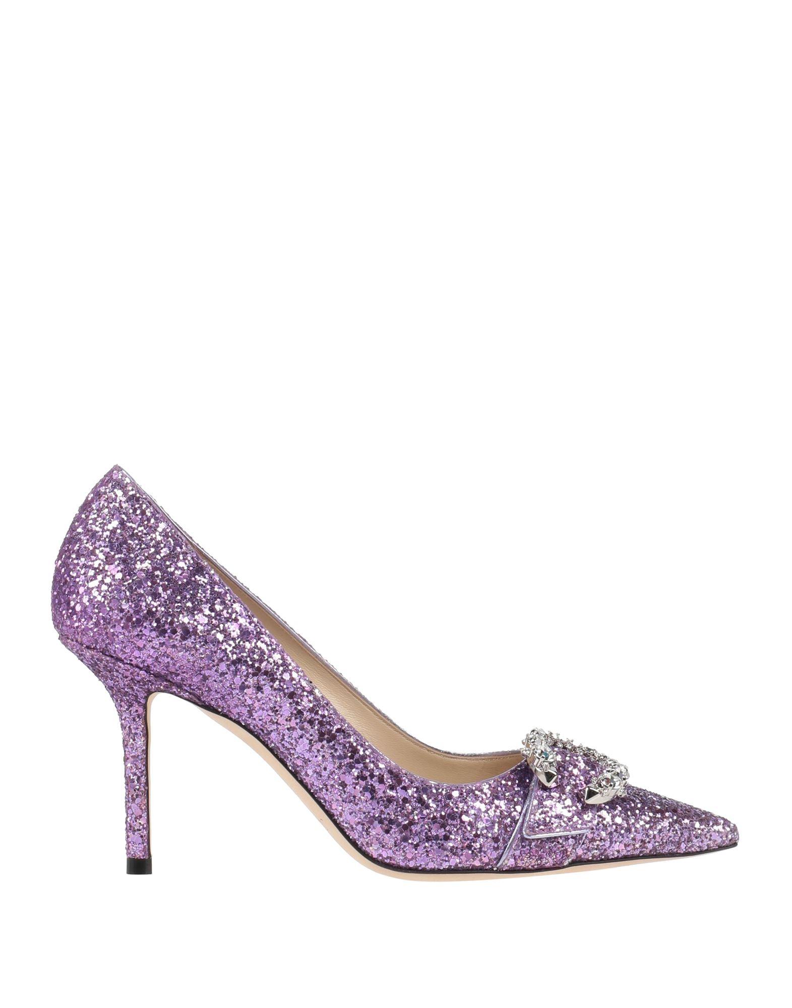 Purple pumps best sale heels
