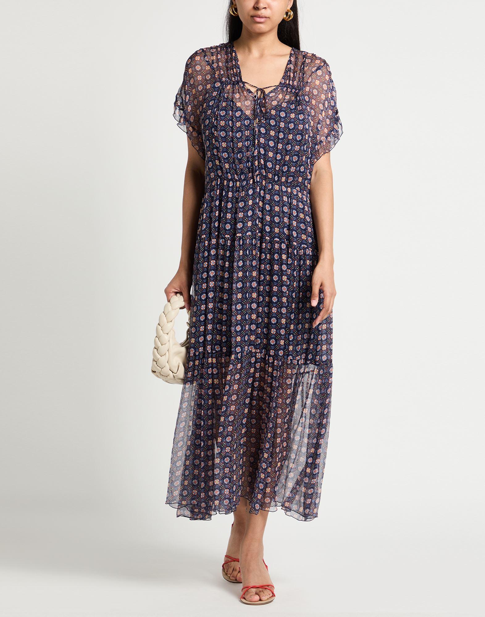 cutout printed cotton maxi dress by see by chloe Cutout printed cotton maxi dress On Sale Now with Up to 70% Off
