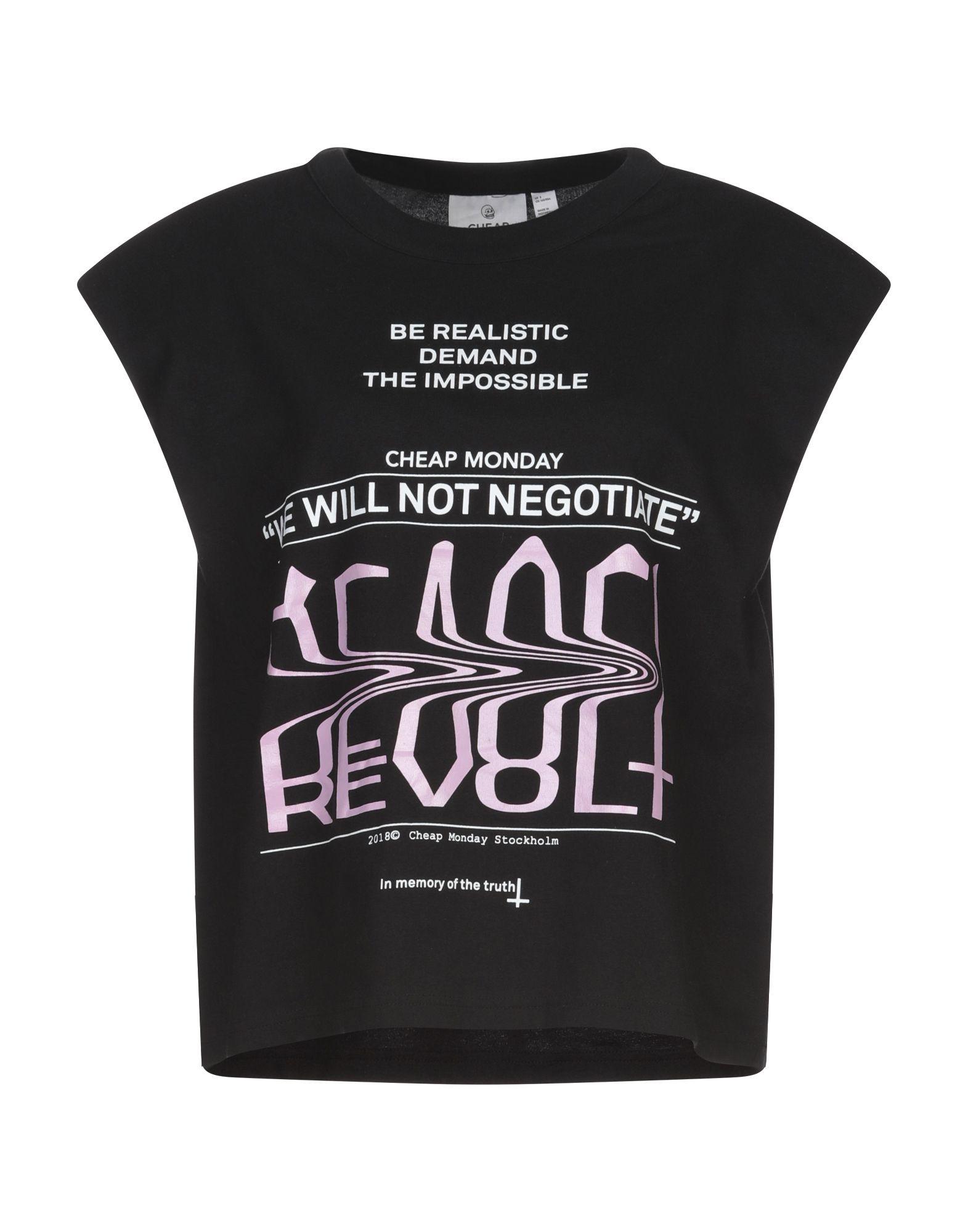 Cheap Monday Tshirt in Black Lyst