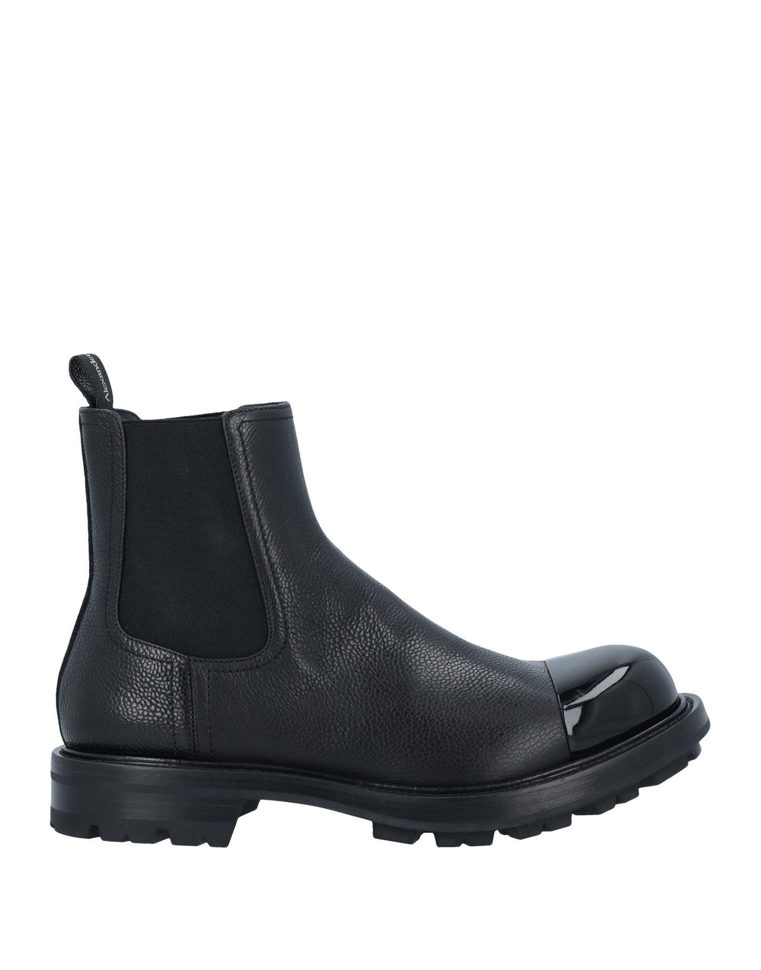 Alexander McQueen Ankle Boots in Black for Men | Lyst