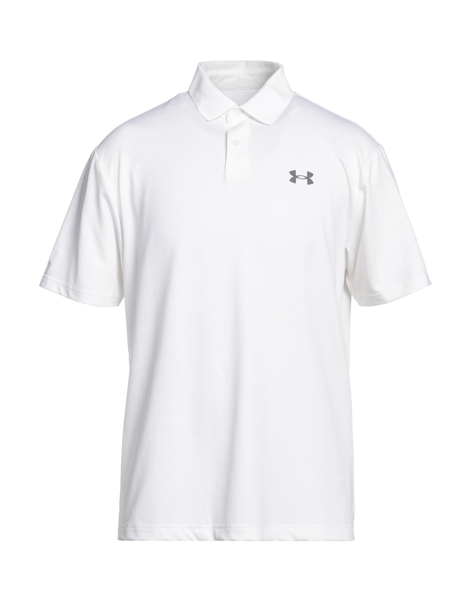 Under Armour Polo Shirt in White for Men | Lyst