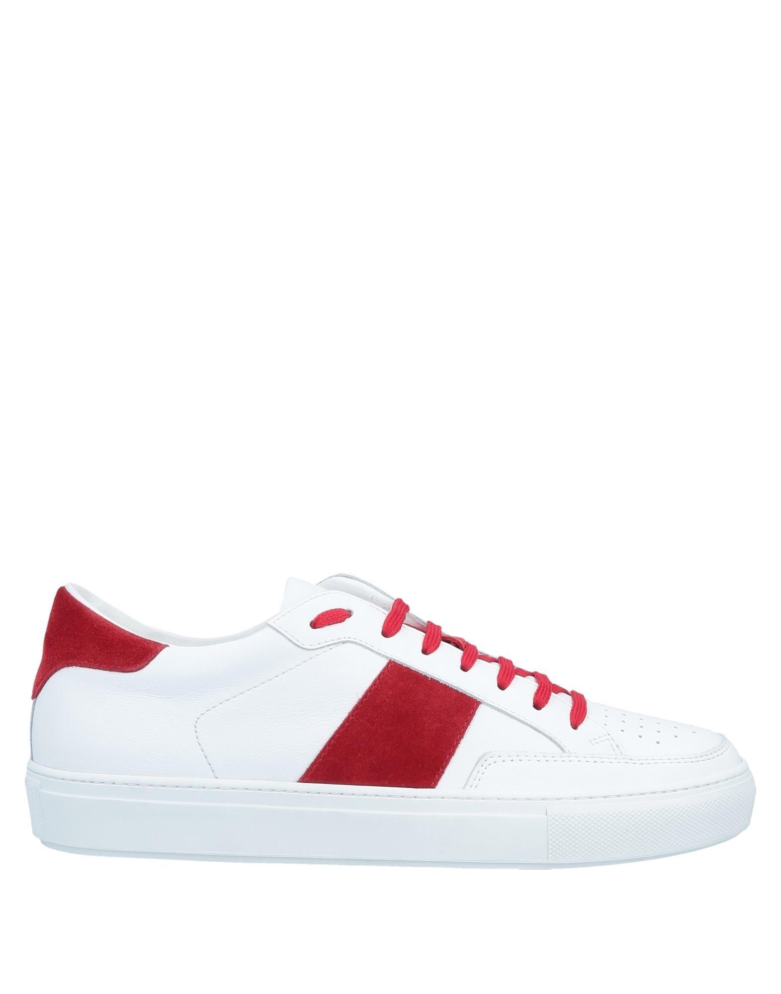 Eleventy Suede Low-tops & Sneakers in White for Men - Lyst