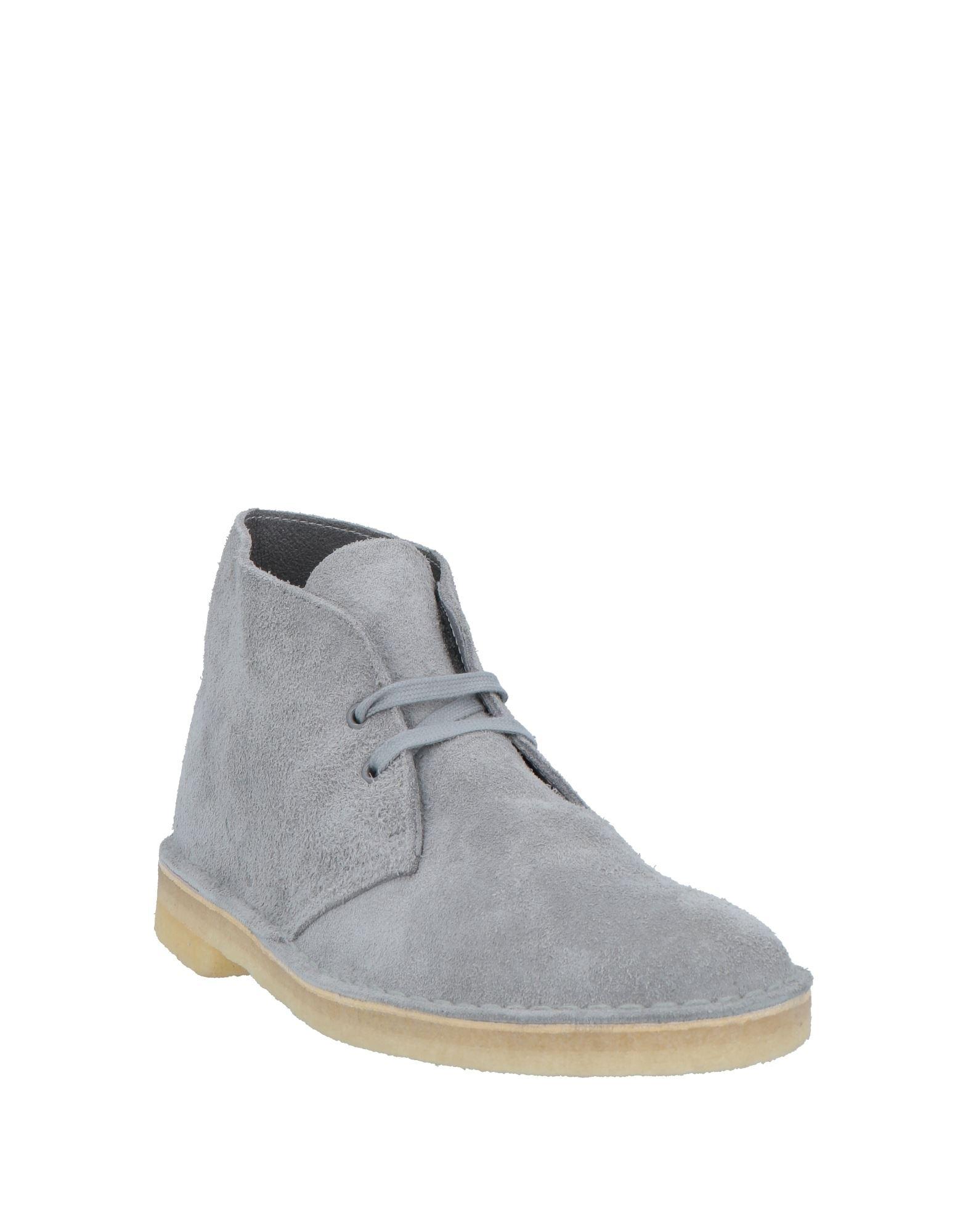 Clarks Ankle Boots in Grey for Men Lyst UK