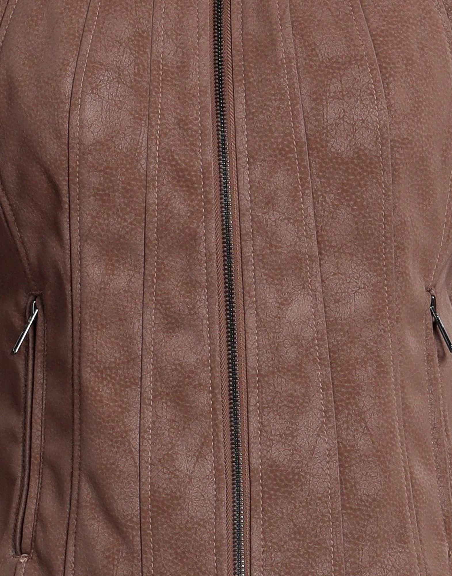 Desigual Jacket in Brown | Lyst