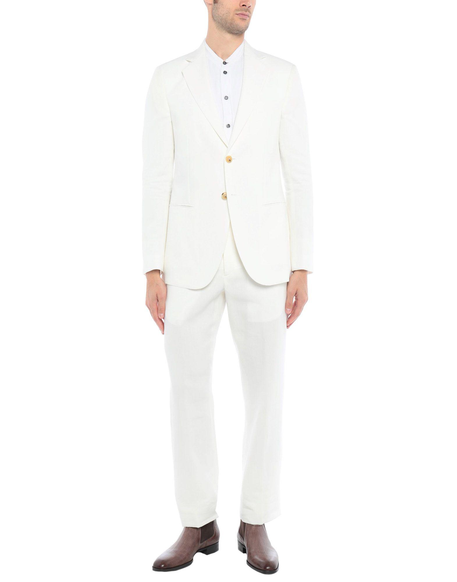 Giorgio Armani Suit in White for Men | Lyst