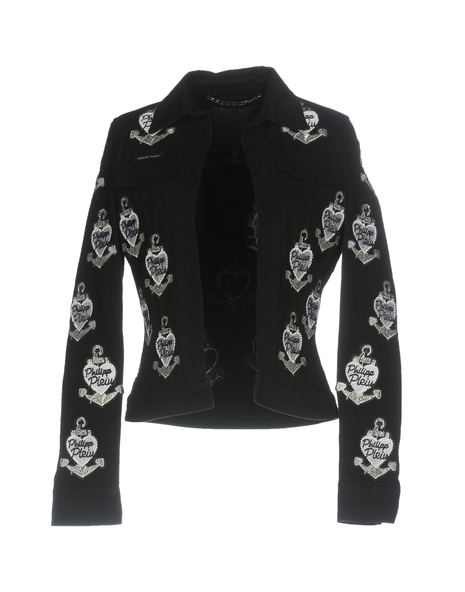 Philipp Plein Denim Outerwear lyst philipp plein denim outerwear in black Philipp Plein Denim Outerwear lyst philipp plein denim outerwear in black