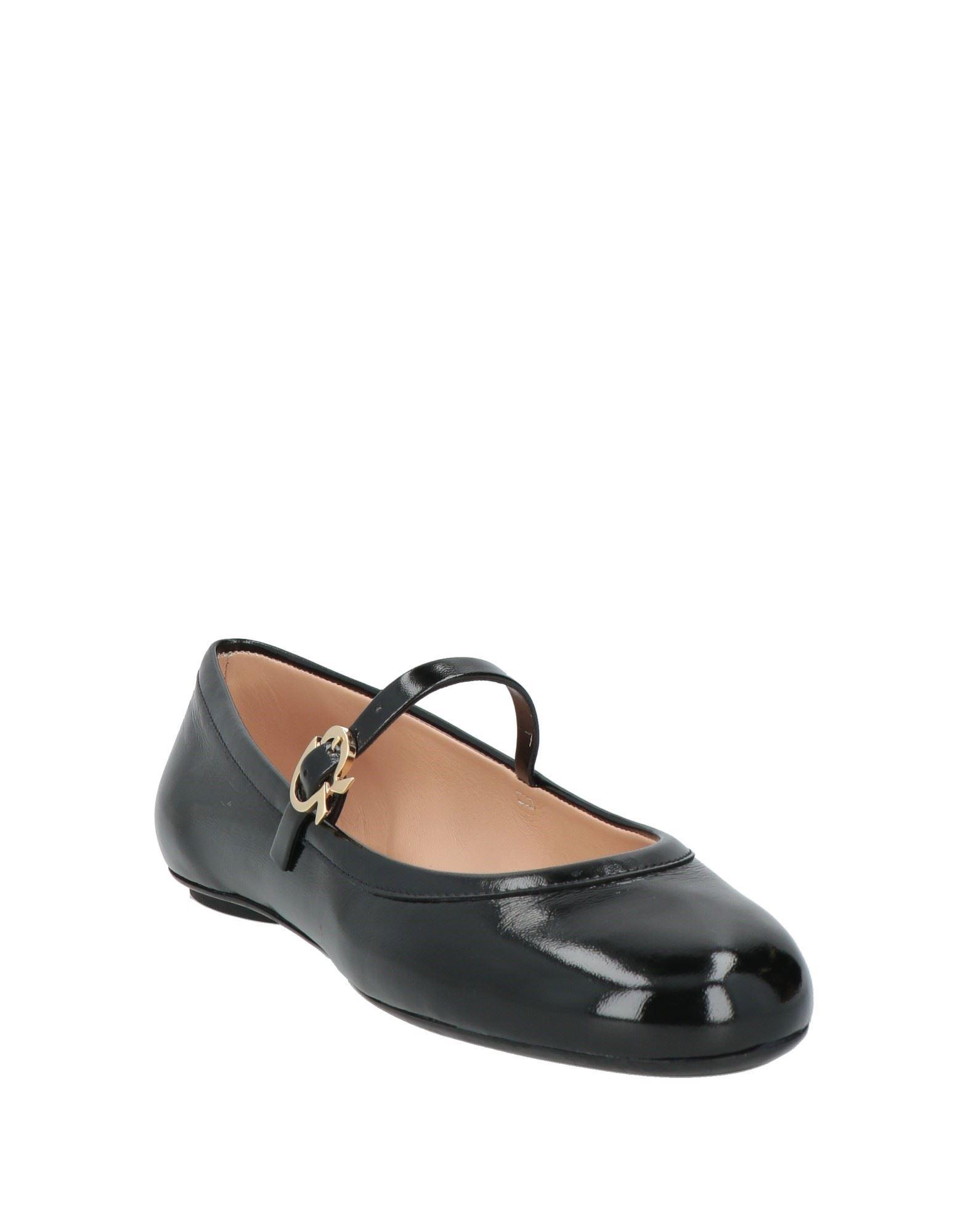 フラットシューズ GIANVITO ROSSI Woman Ballet flats Black G9554605RICTOK NERO Gianvito Rossi Plexi ballet flats for Women - Black in UAE