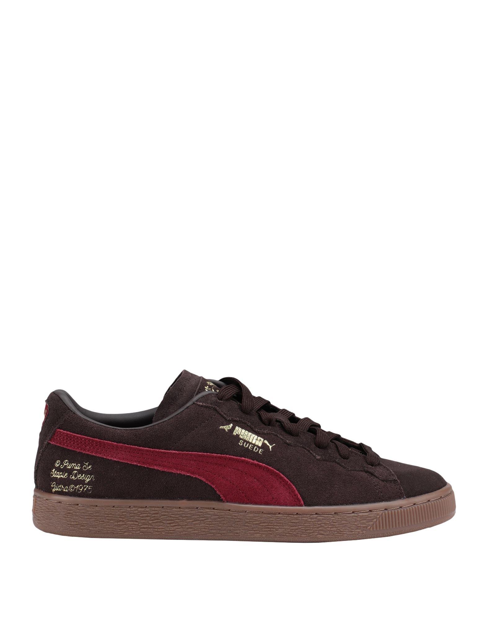 Brown on sale puma trainers