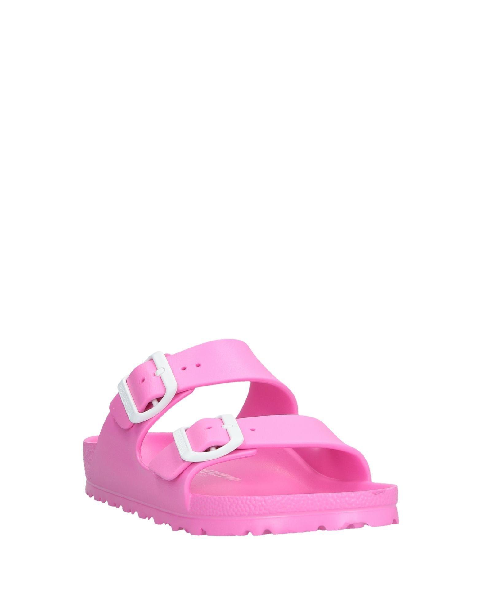 rubber birkenstock pink