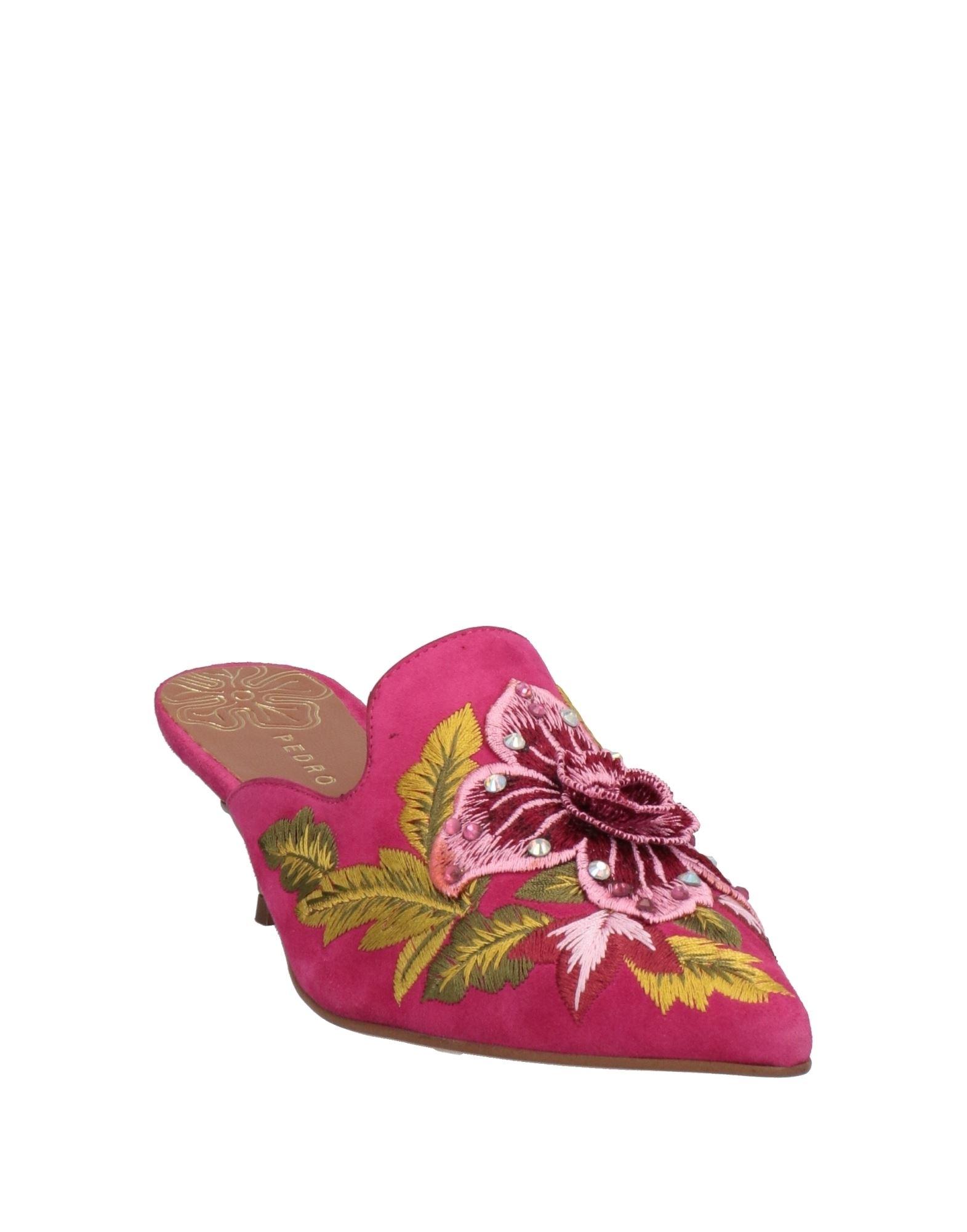 Pedro Miralles Leather Mules & Clogs in Fuchsia (Pink) | Lyst