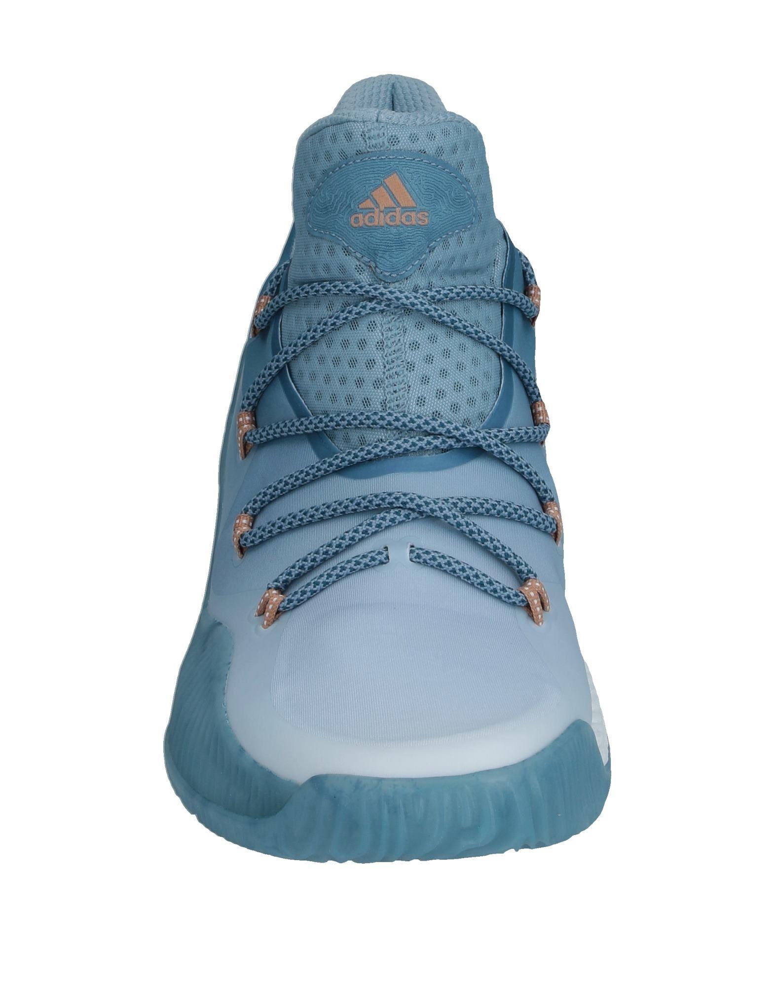 blue low top adidas