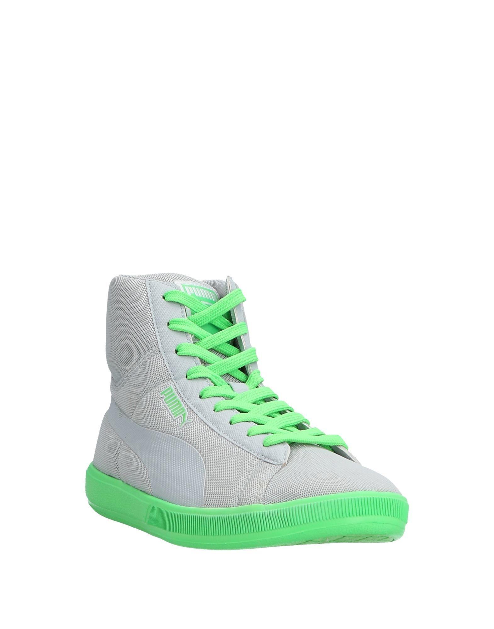 Grey puma high tops Clearance