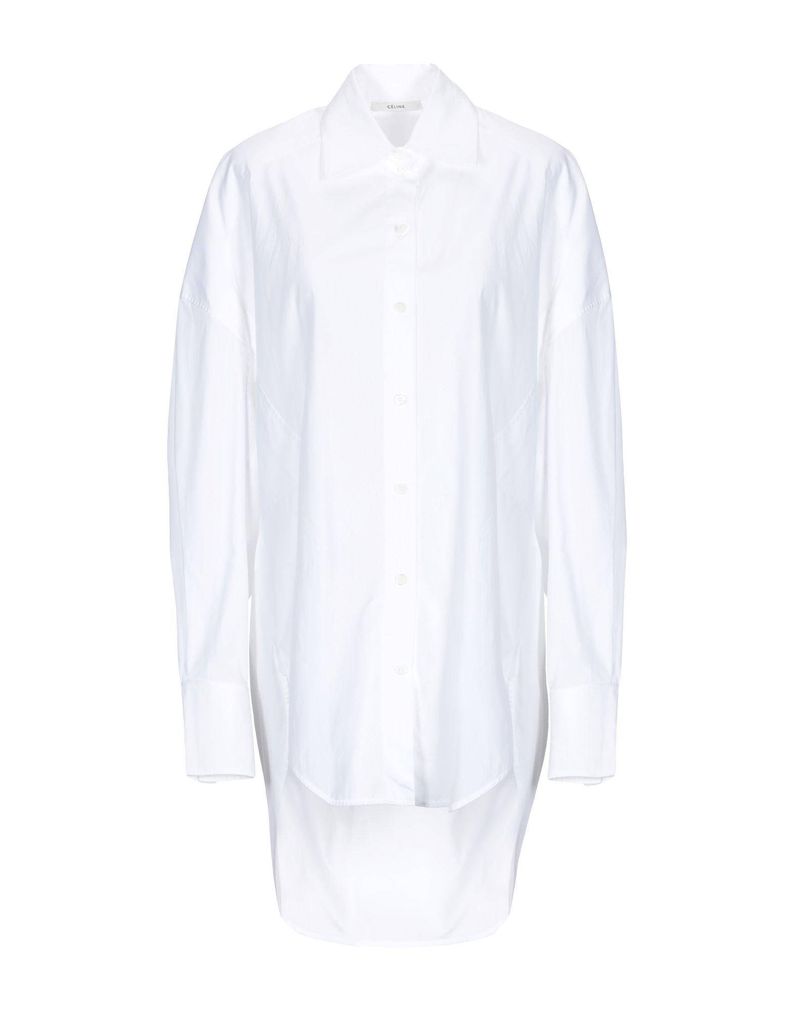 Céline Shirt in White - Lyst