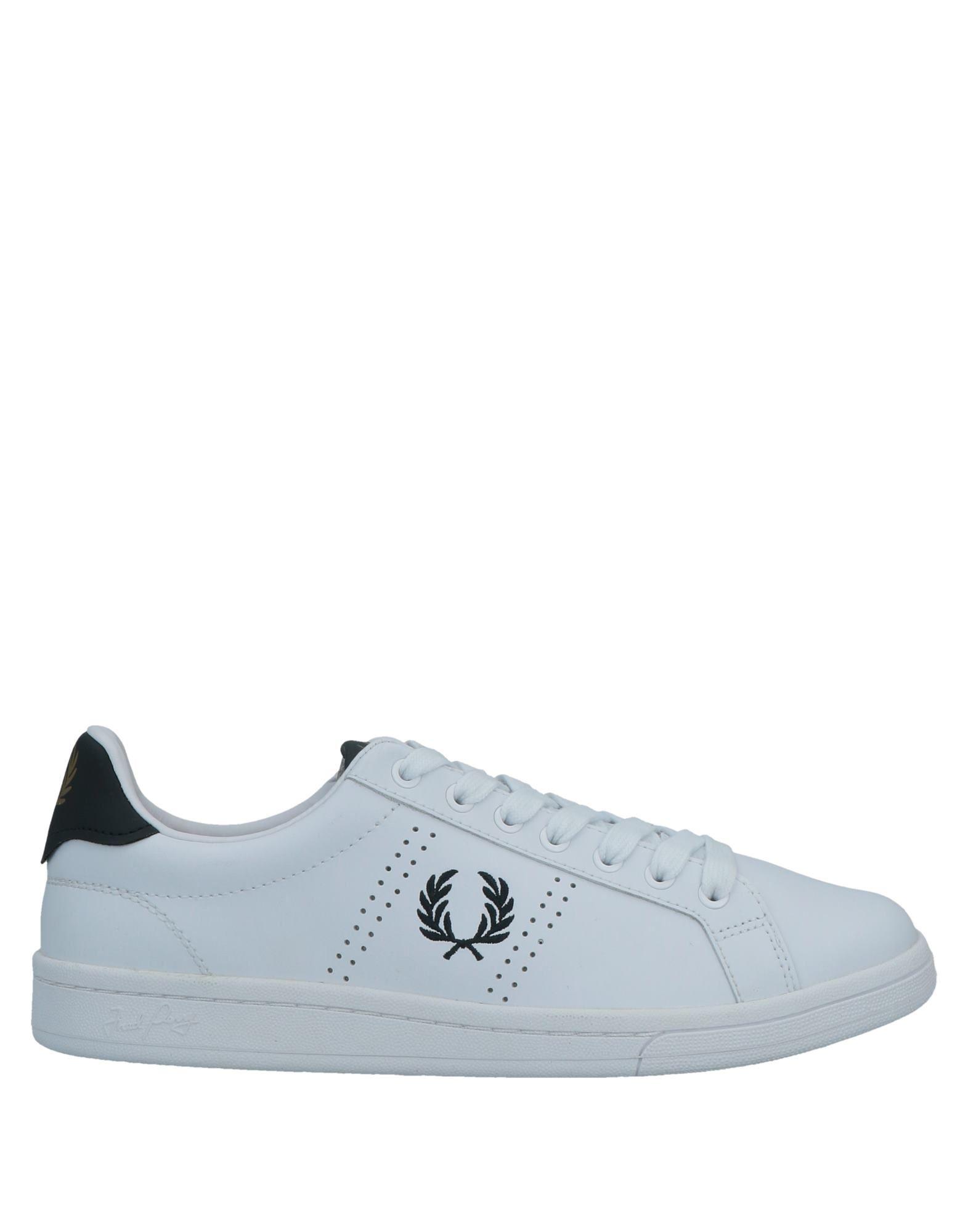 Fred Perry Leather Trainers in White for Men | Lyst