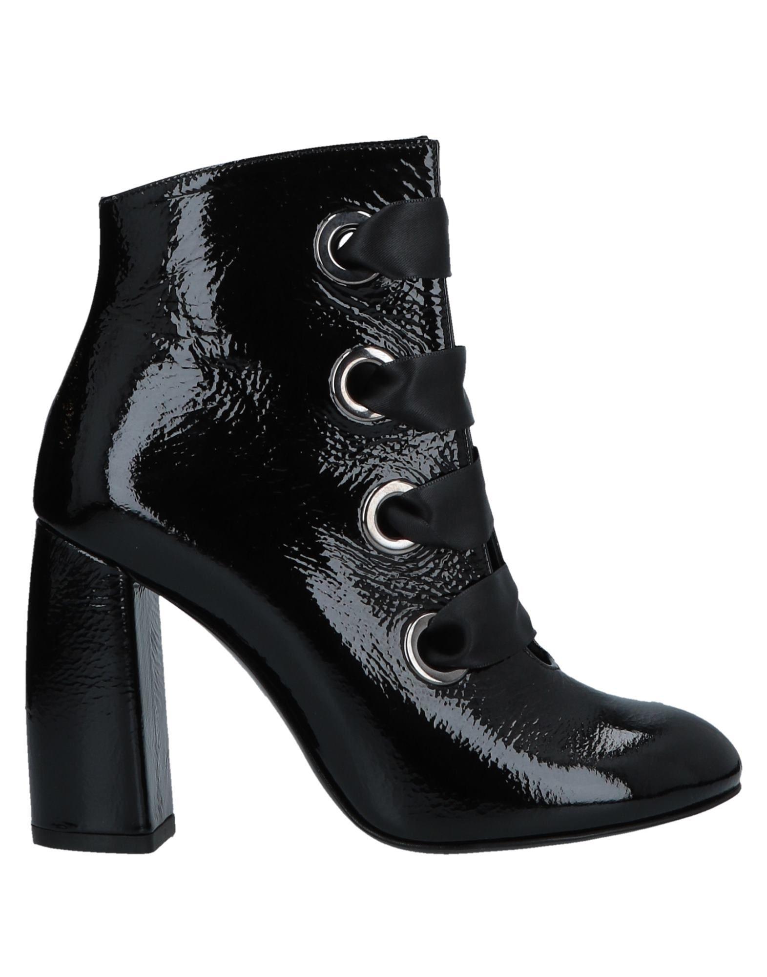 Noa Leather Ankle Boots in Black - Lyst