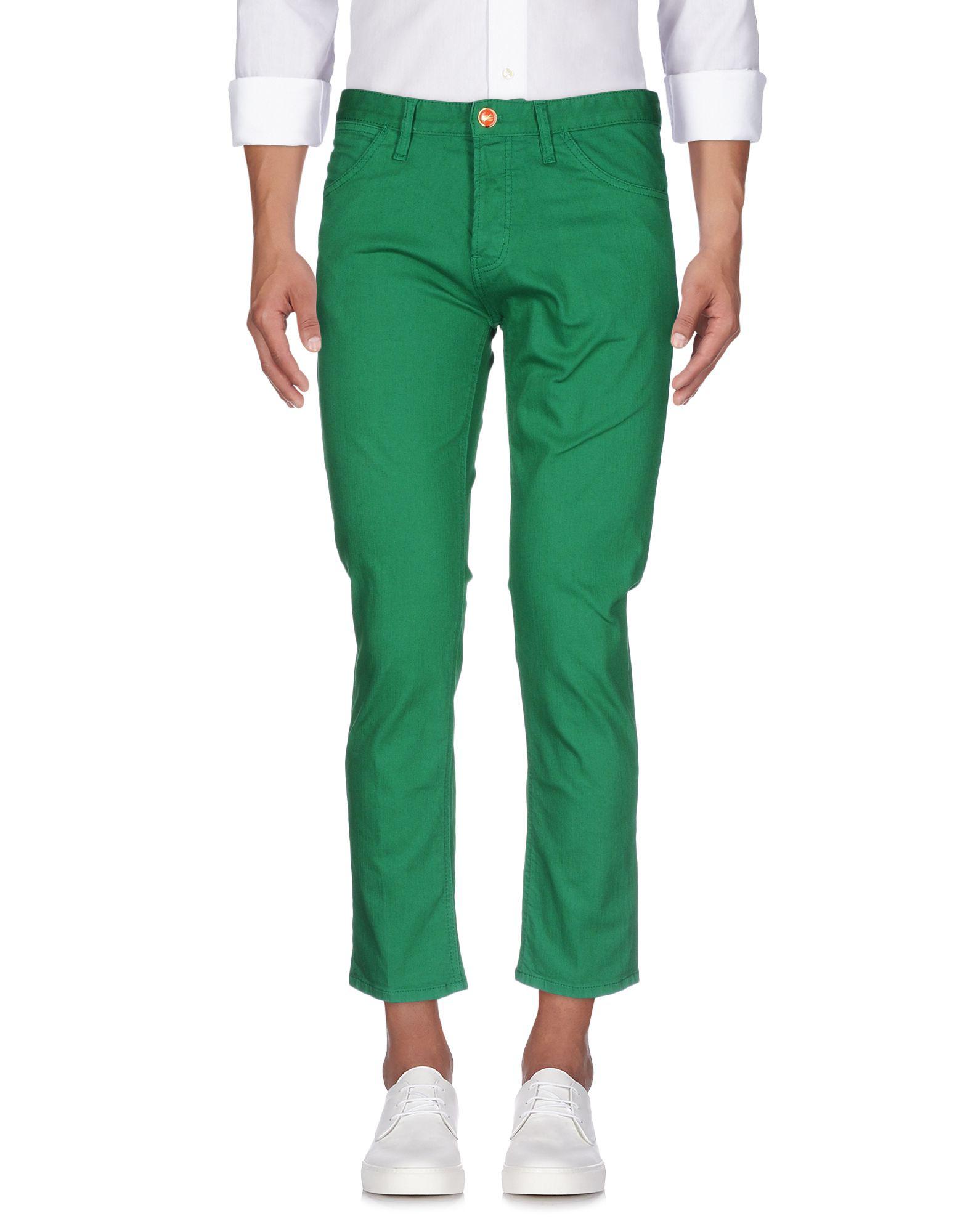 Pt05 Denim Pants in Emerald Green (Green) for Men - Lyst