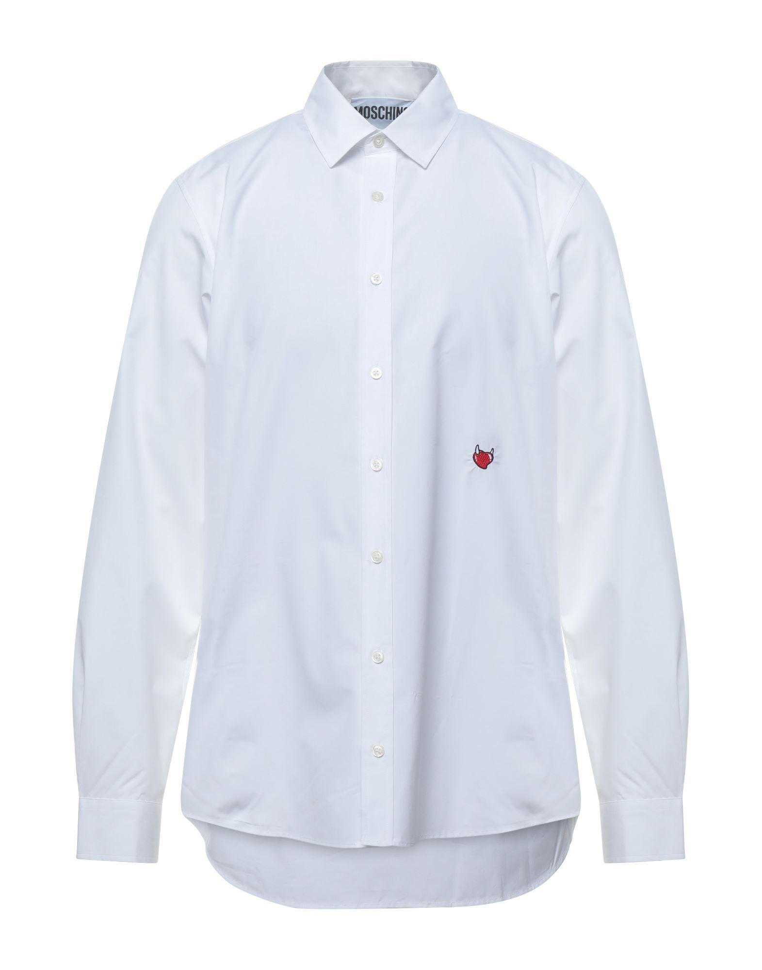 Moschino Shirt in White for Men - Lyst