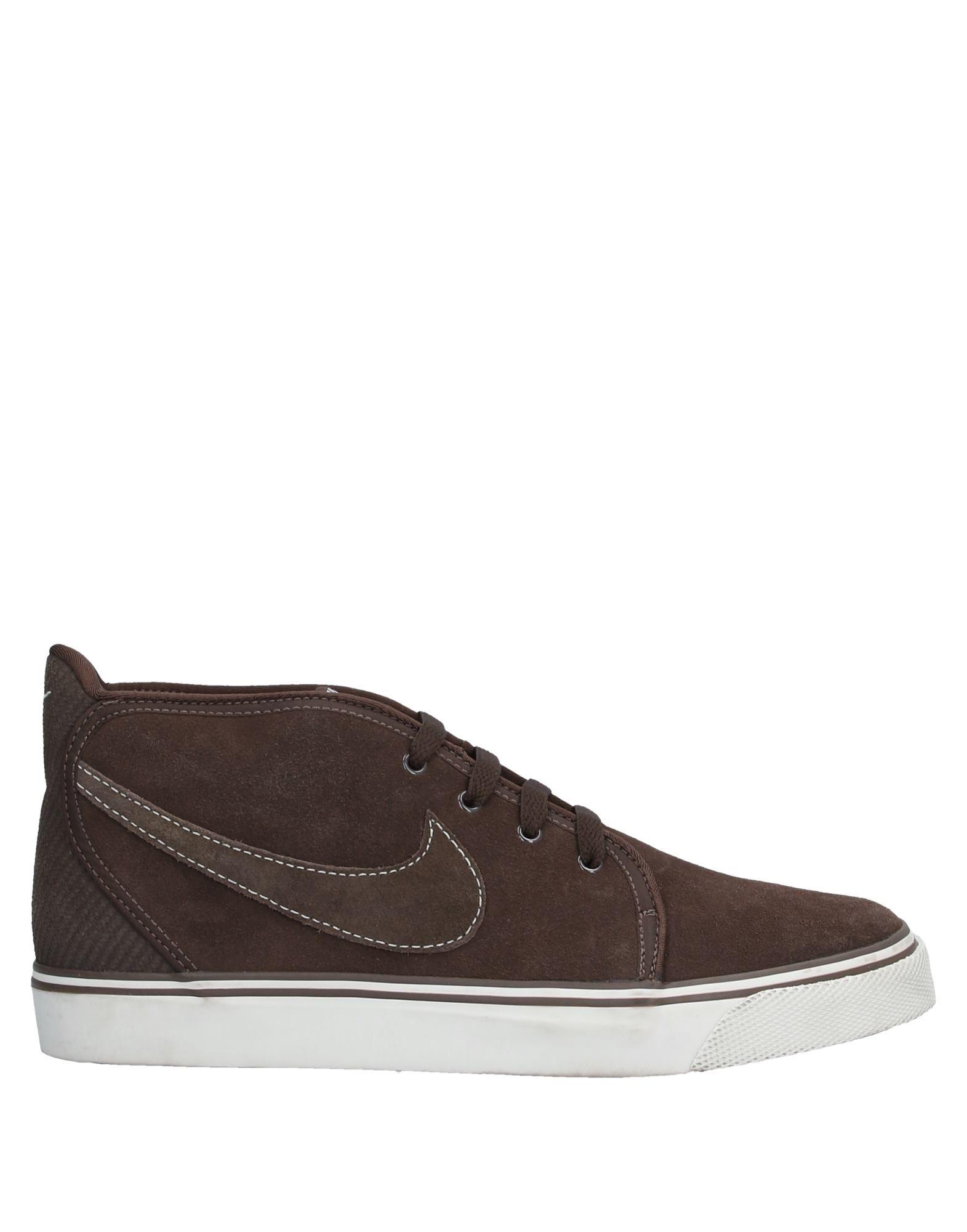 Nike Suede High-tops & Sneakers in Dark Brown (Brown) for Men | Lyst