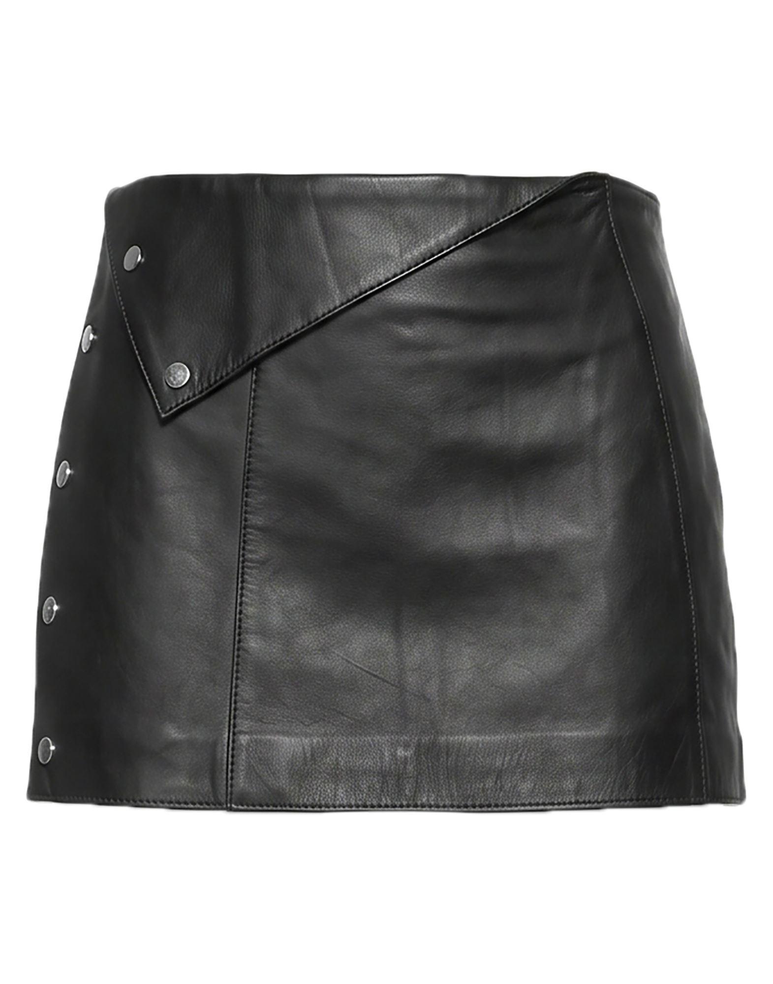 HELIOT EMIL カラビナ ミニスカート Heliot Emil skirt black color AW25_W_12_050_BLK01 at PRM US HELIOT