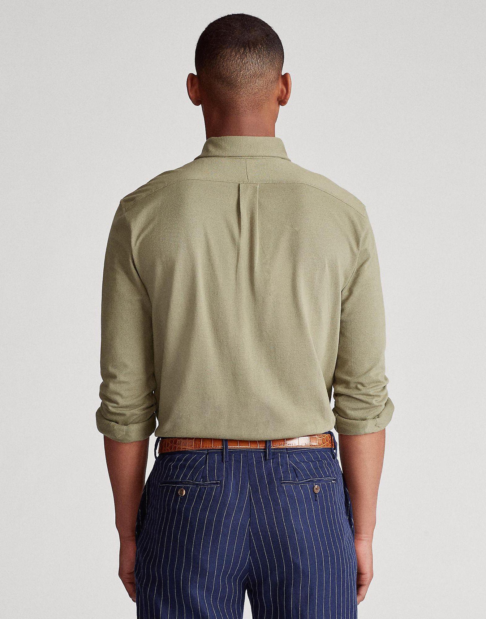 Polo Ralph Lauren Cotton Shirt in Military Green (Green) for Men Lyst