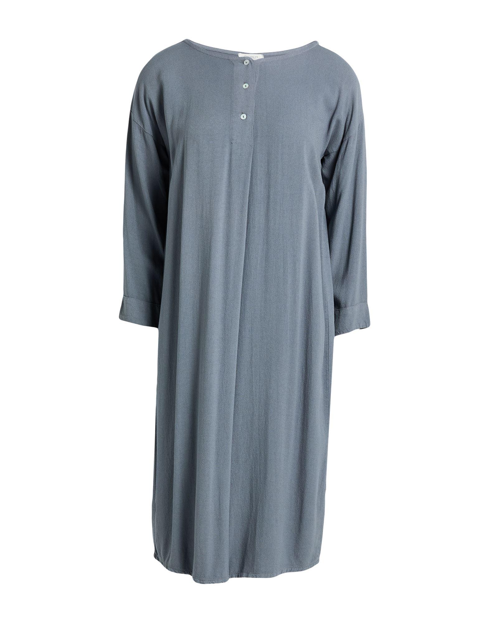 chinese dress ladies Blue White Stripes Linen Rhapsody Dress main image 0