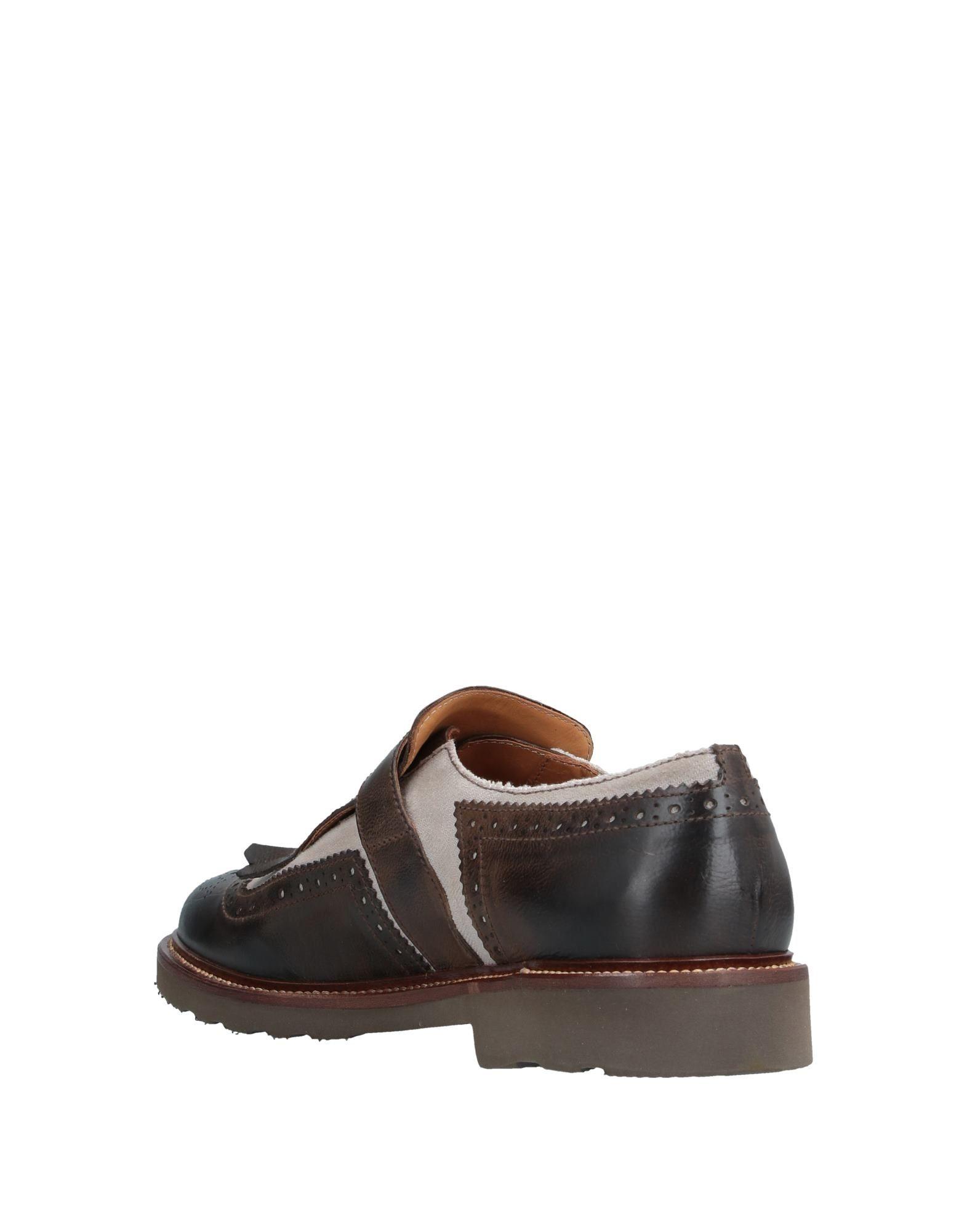 Doucal's Leather Loafers in Dark Brown (Brown) for Men | Lyst