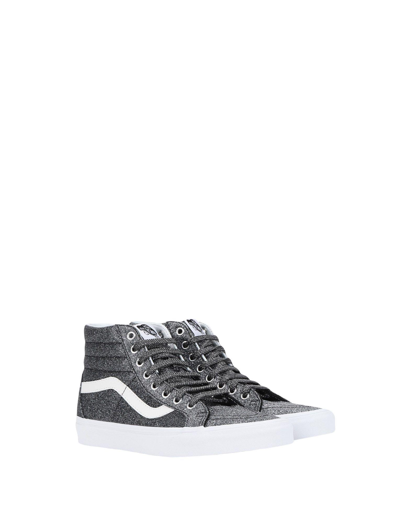 silver high top vans