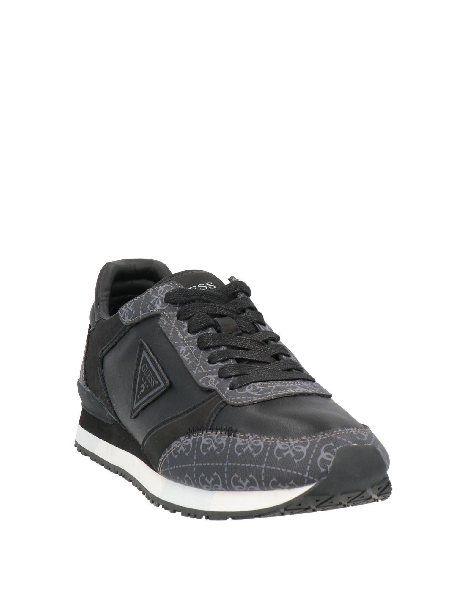 Guess black outlet trainers