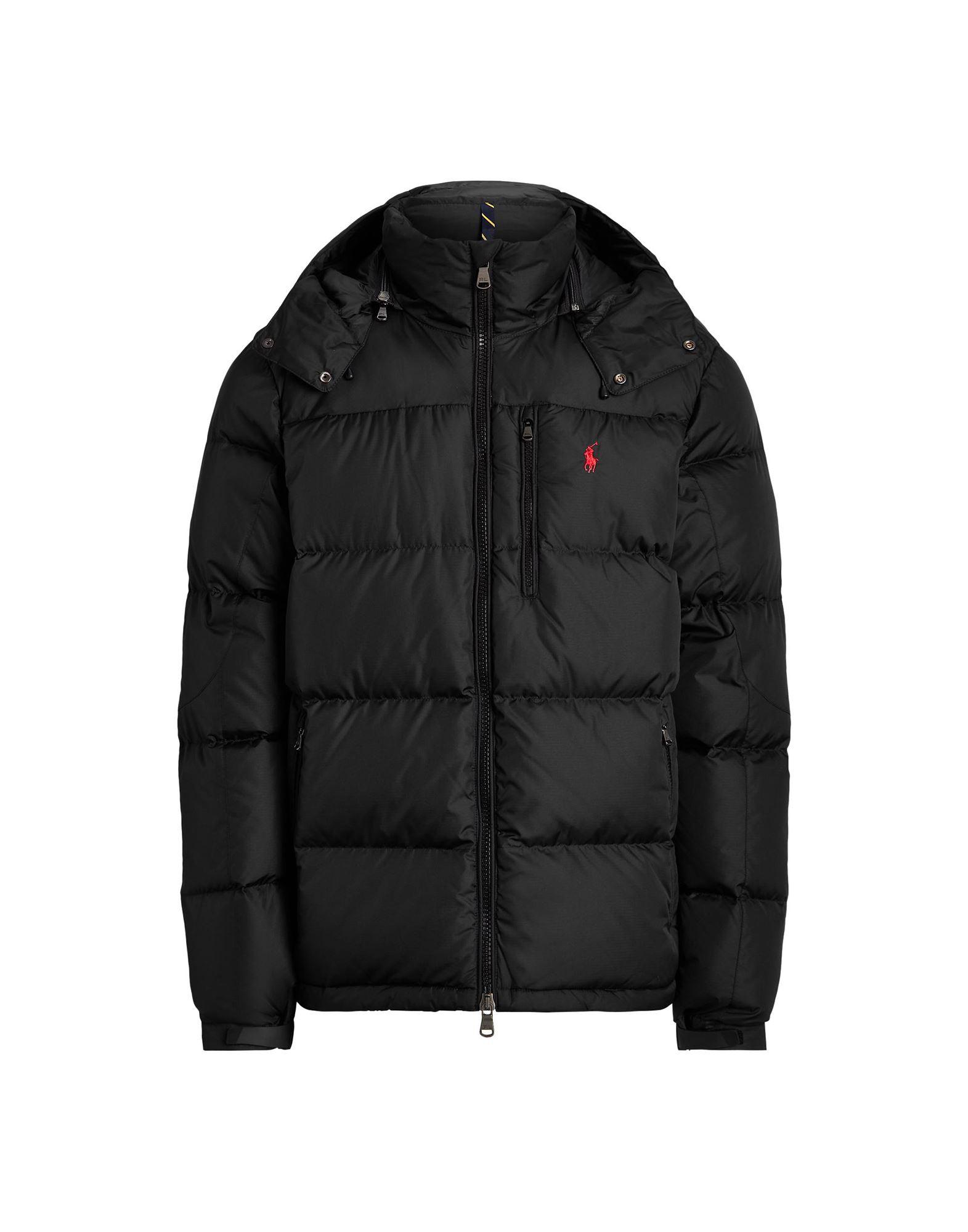 Polo Ralph Lauren Down Jacket in Black for Men | Lyst
