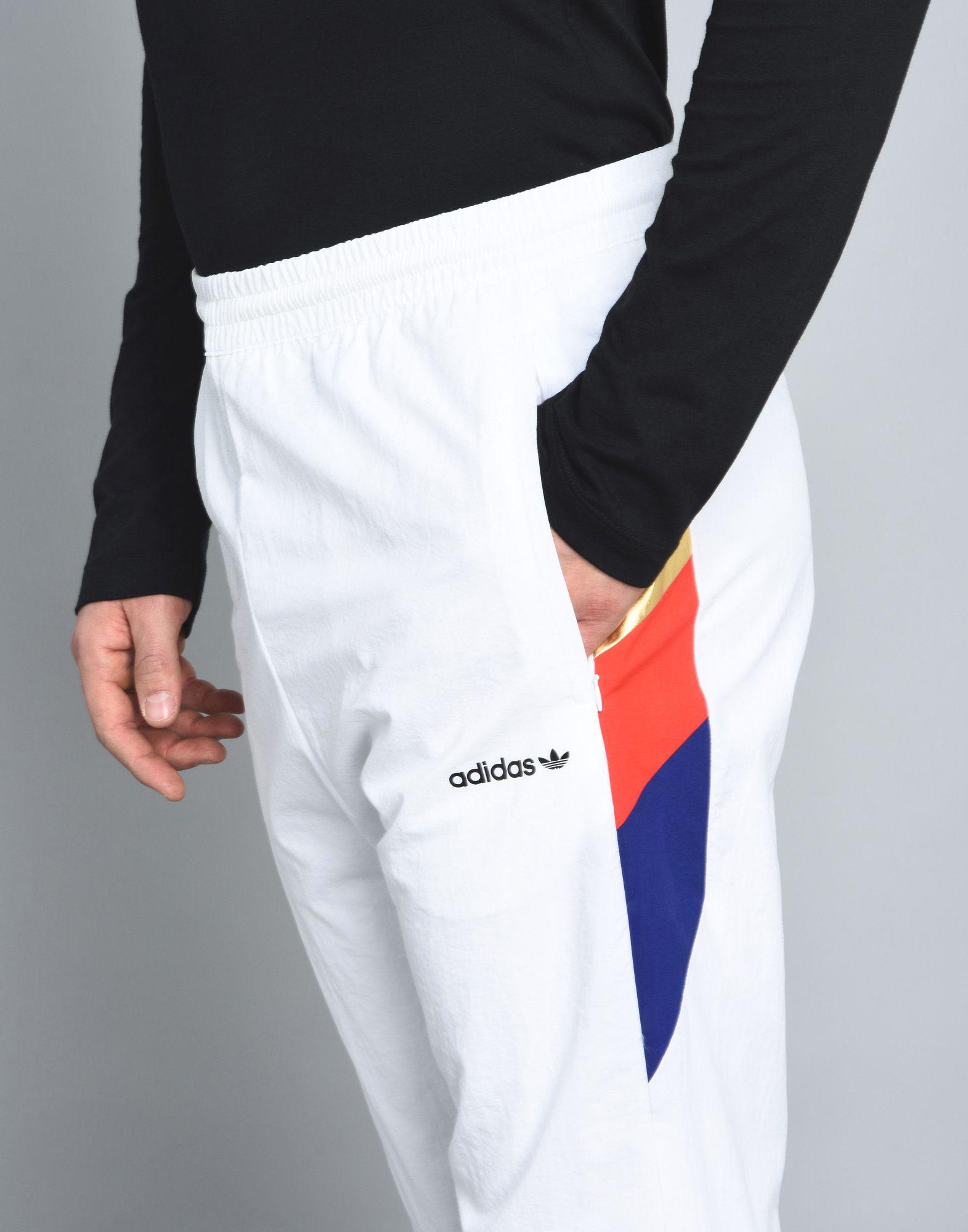 adidas Originals Casual Trouser in White for Men - Lyst