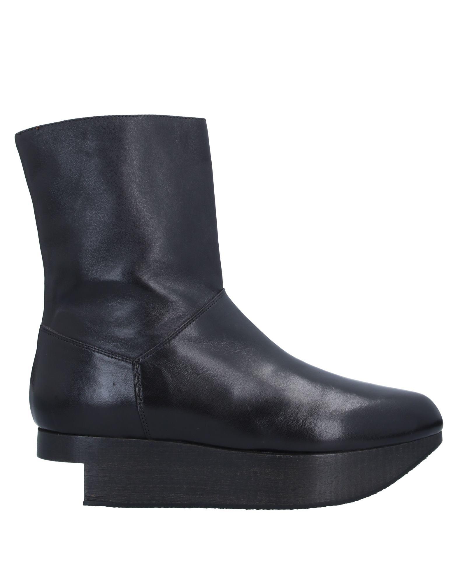 Vivienne Westwood Leather Ankle Boots in Black - Lyst