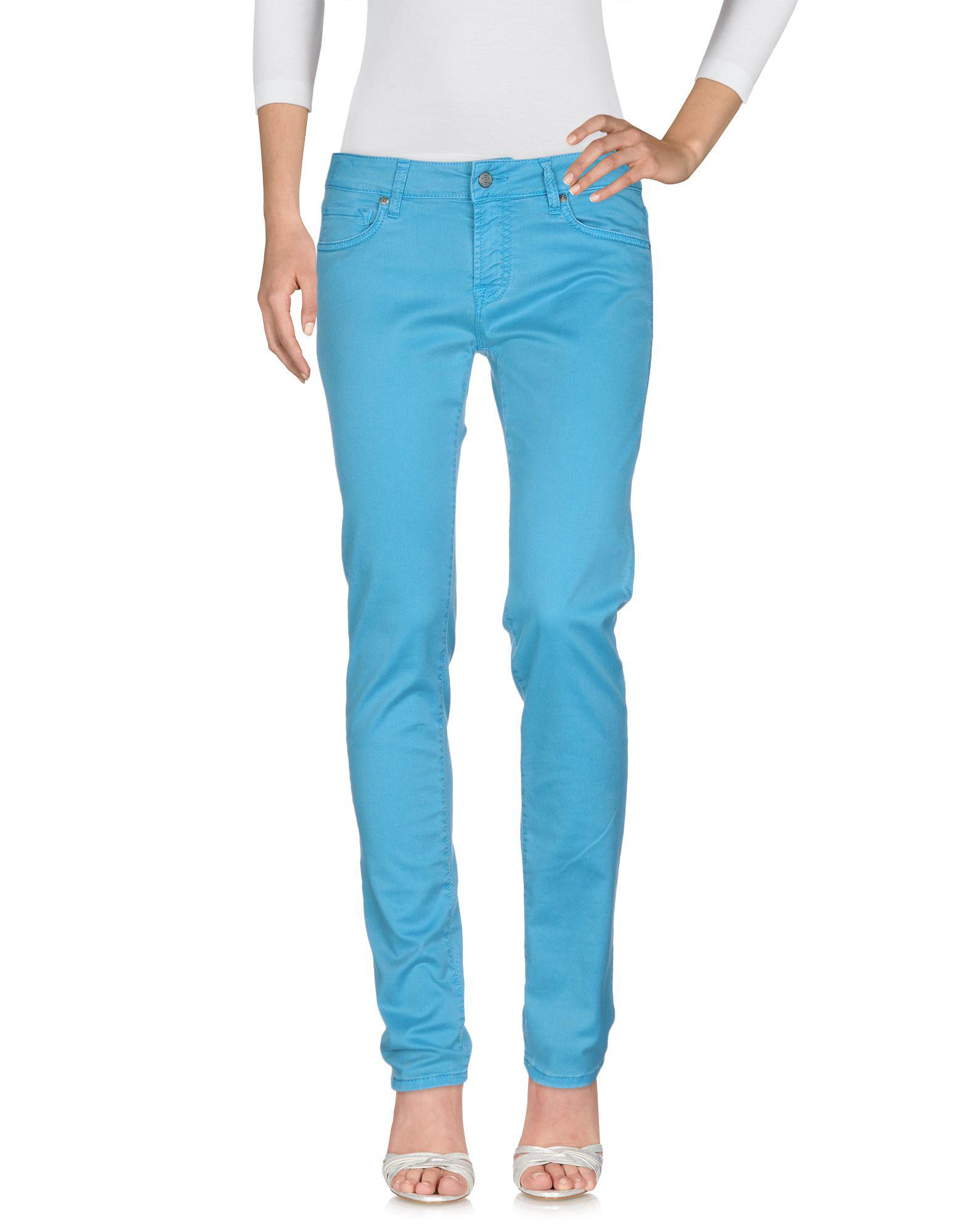 Roy Rogers Denim Pants in Turquoise (Blue) - Lyst