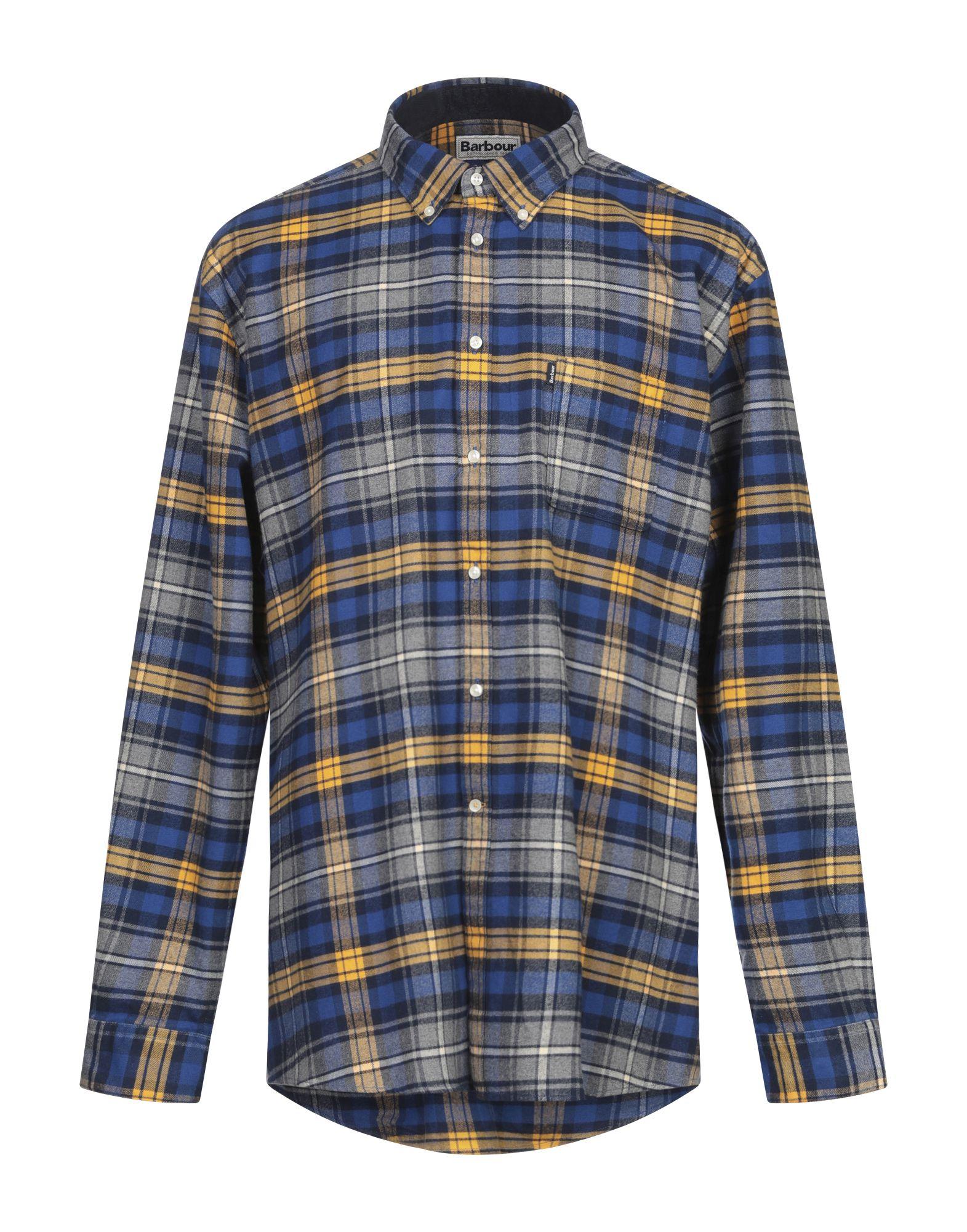 Barbour Shirt in Blue for Men Lyst