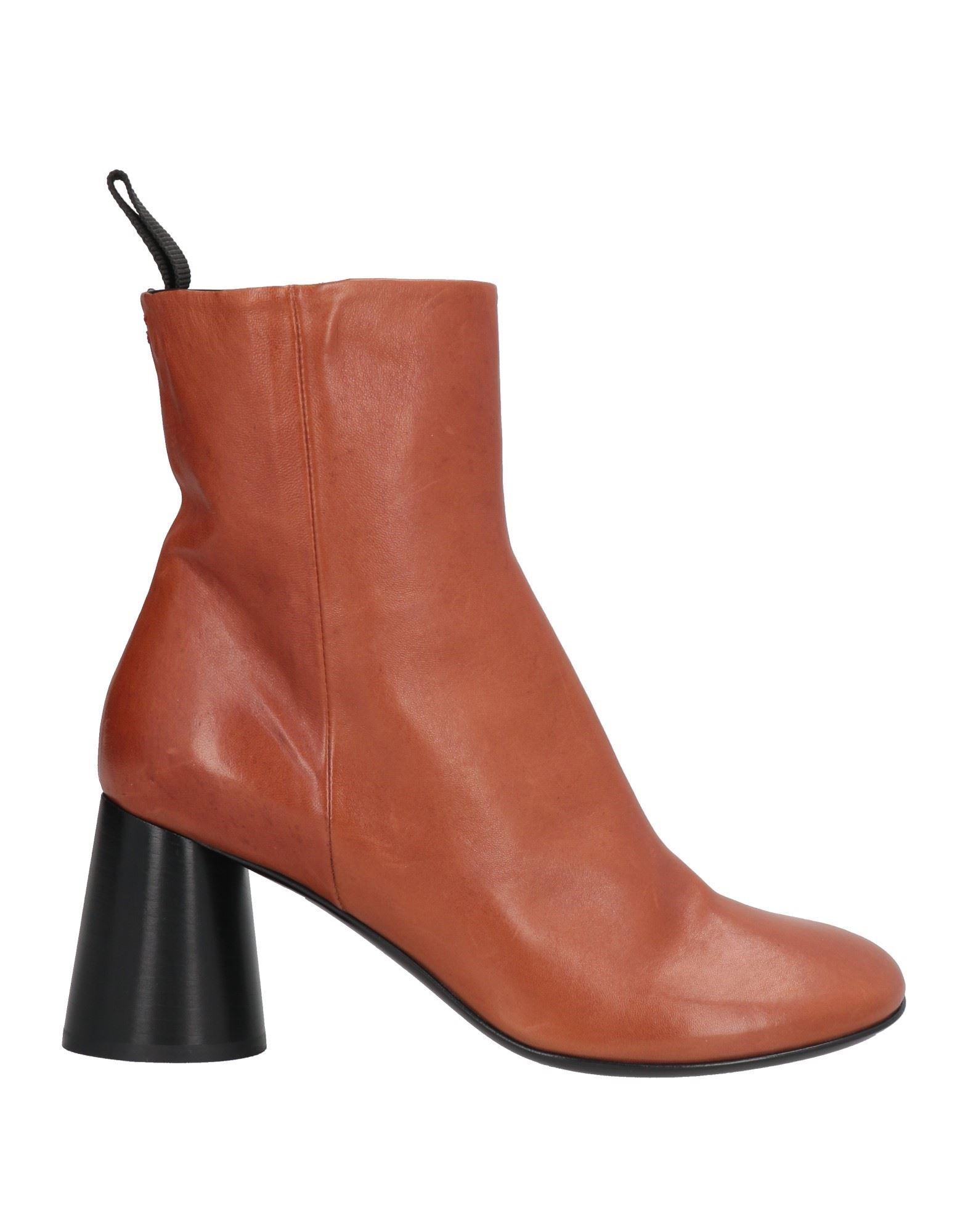 ショートブーツ・ブーティ HALMANERA SS25 Ankle boots (CALA72 BARON CARAMEL) FRYE Womens Size 6.5 B Brown Leather Heeled Ankle Fashion