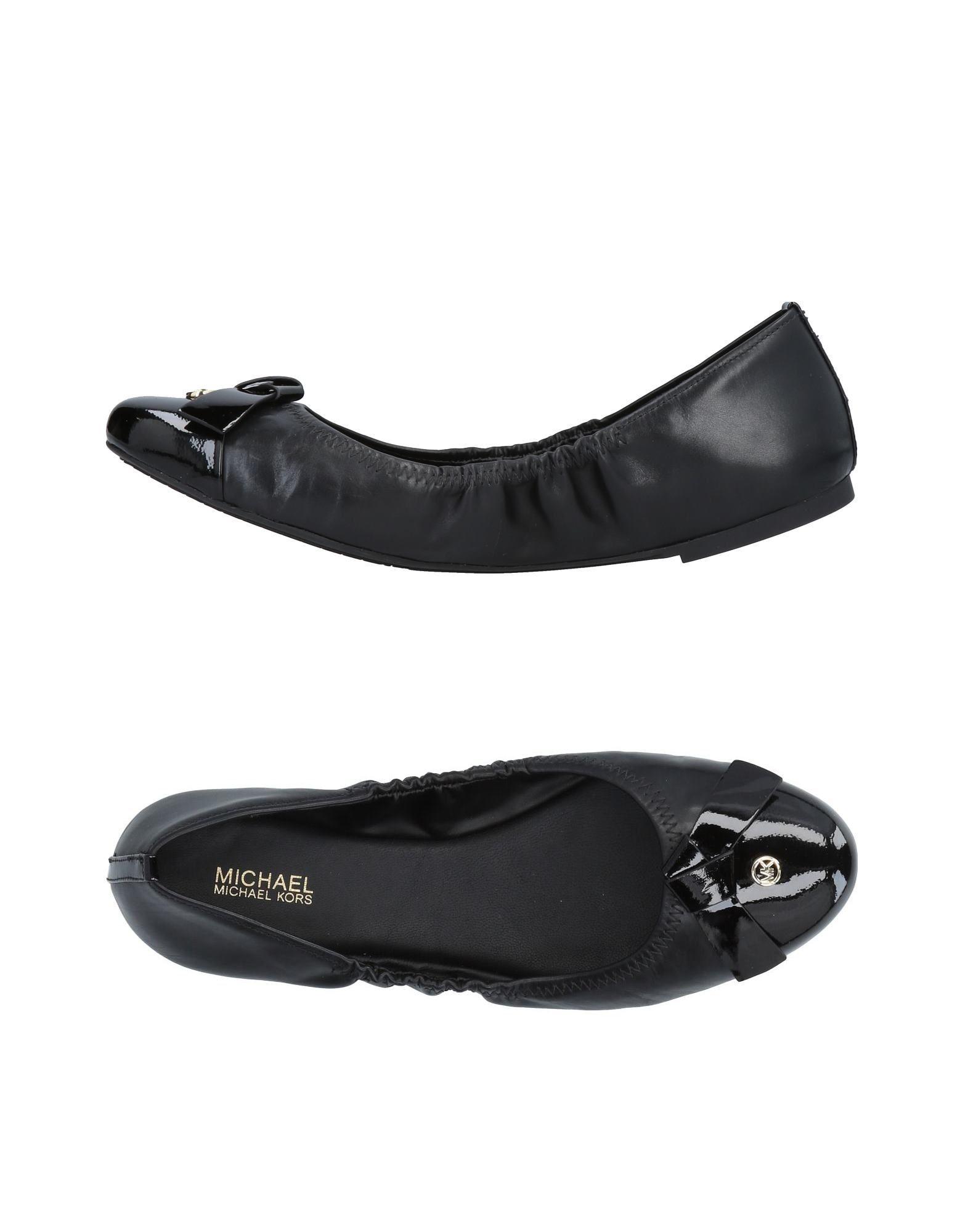 michael kors shoes flats black