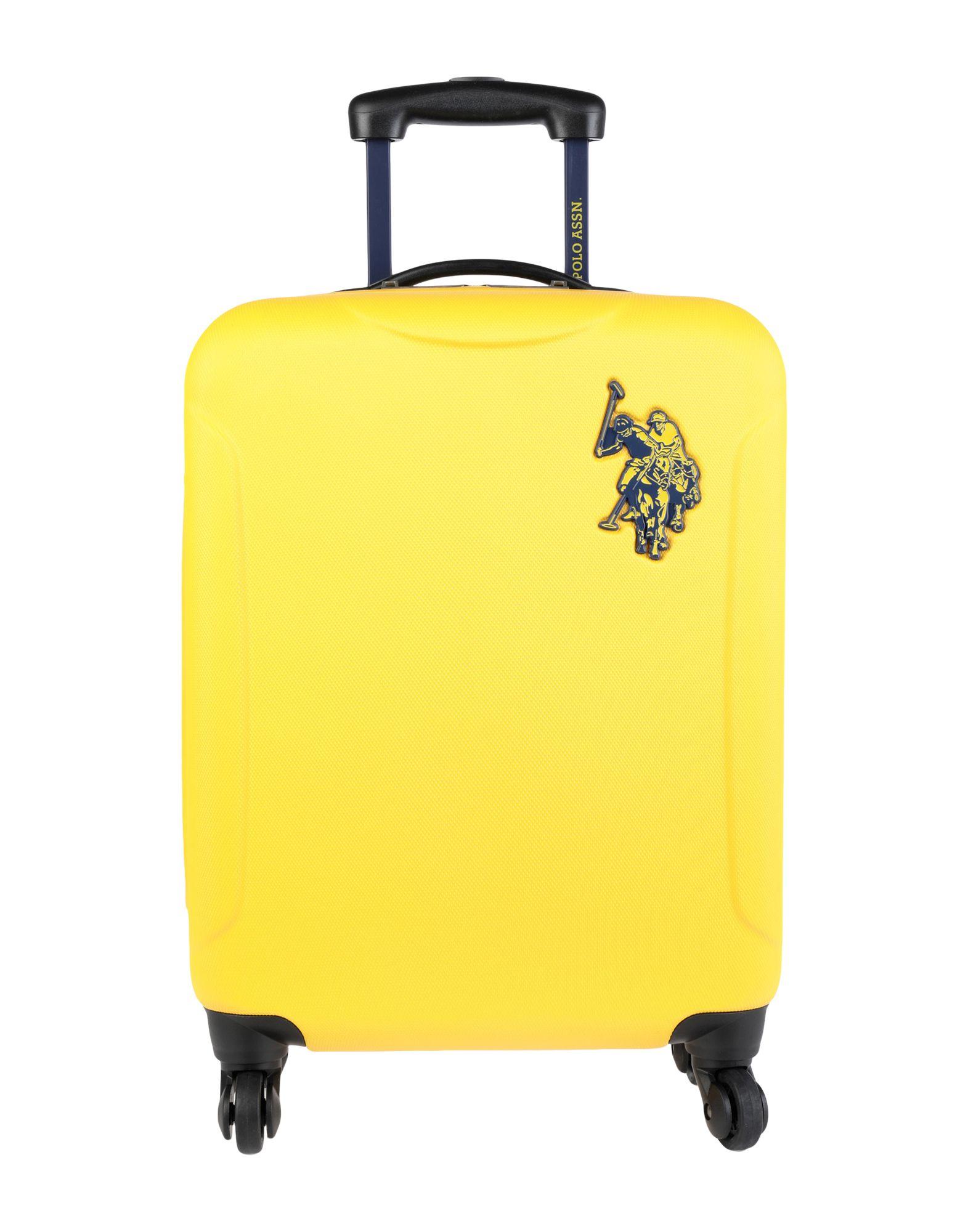 U.S. POLO ASSN. Wheeled luggage in Yellow | Lyst UK
