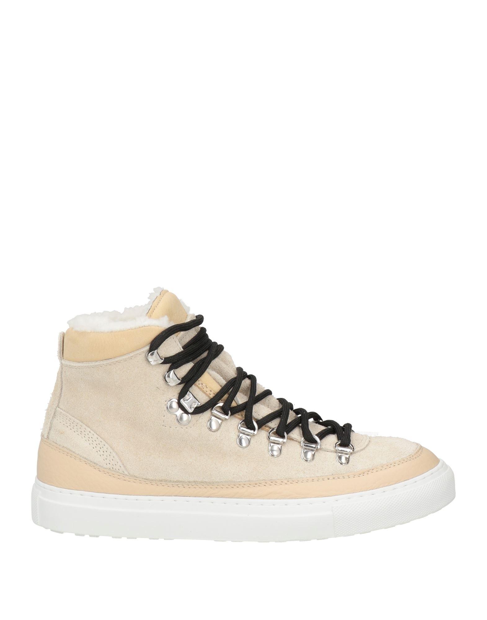 Diemme Sneakers Leather Shearling in Natural Lyst UK