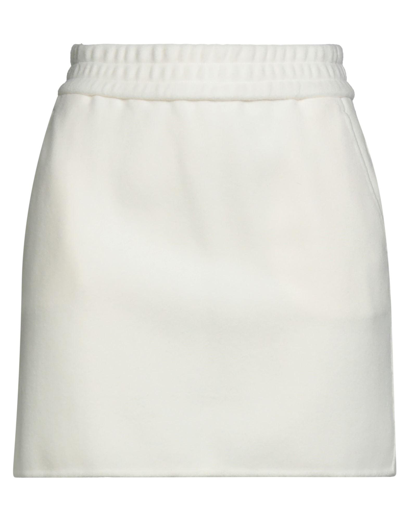 ミニスカート MAX MARA Women Mini Skirts 2511101343600001 WHITE Max Mara - Sulmona Stripe Mini Skirt | Mitchell Stores