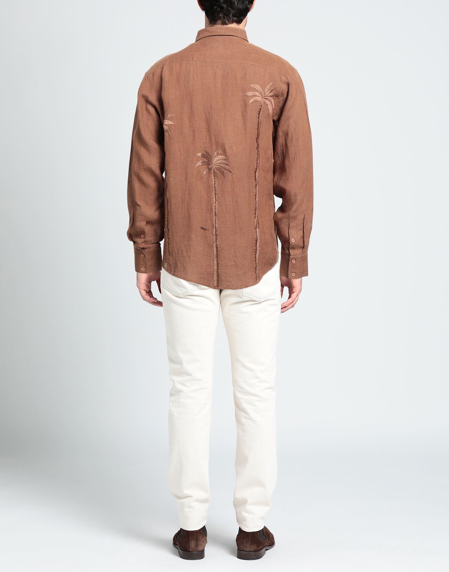 Christian Pellizzari Shirt in Brown for Men | Lyst
