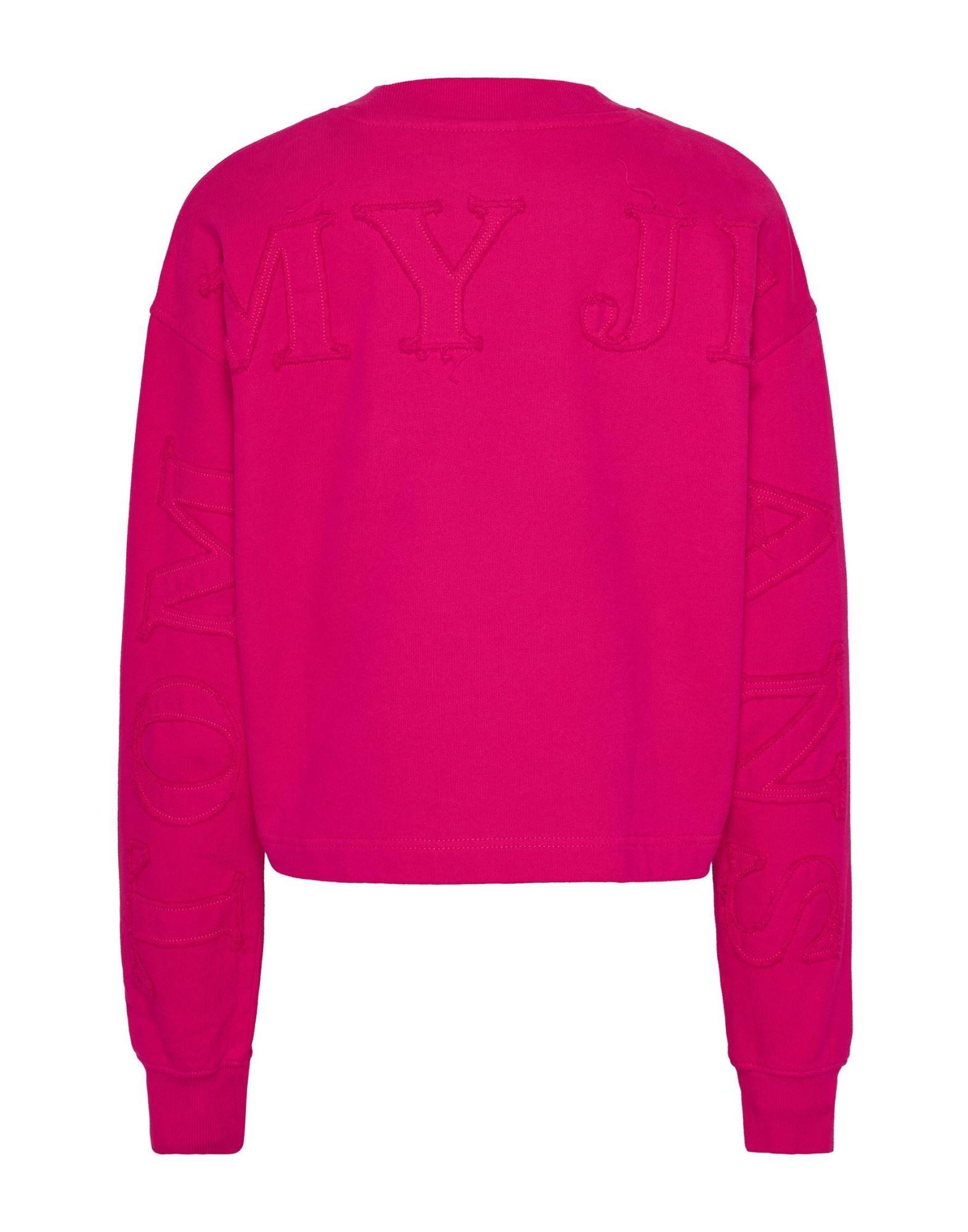 Felpa tommy hilfiger on sale fucsia