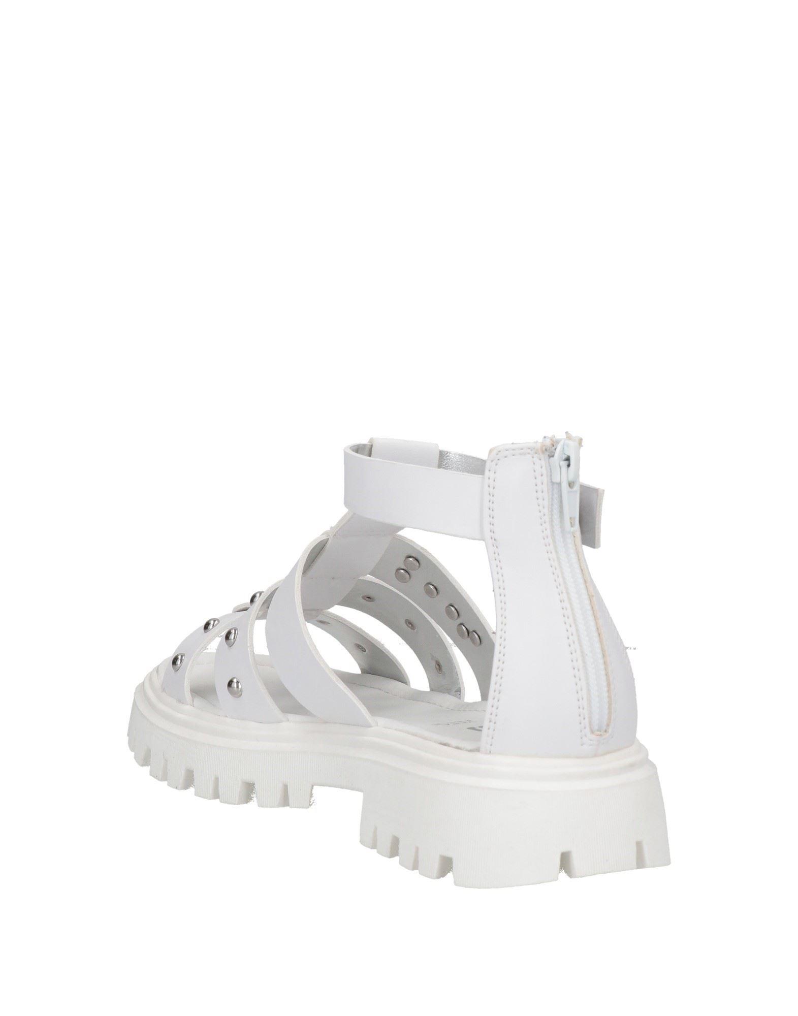 Cesare Paciotti Sandals in White | Lyst
