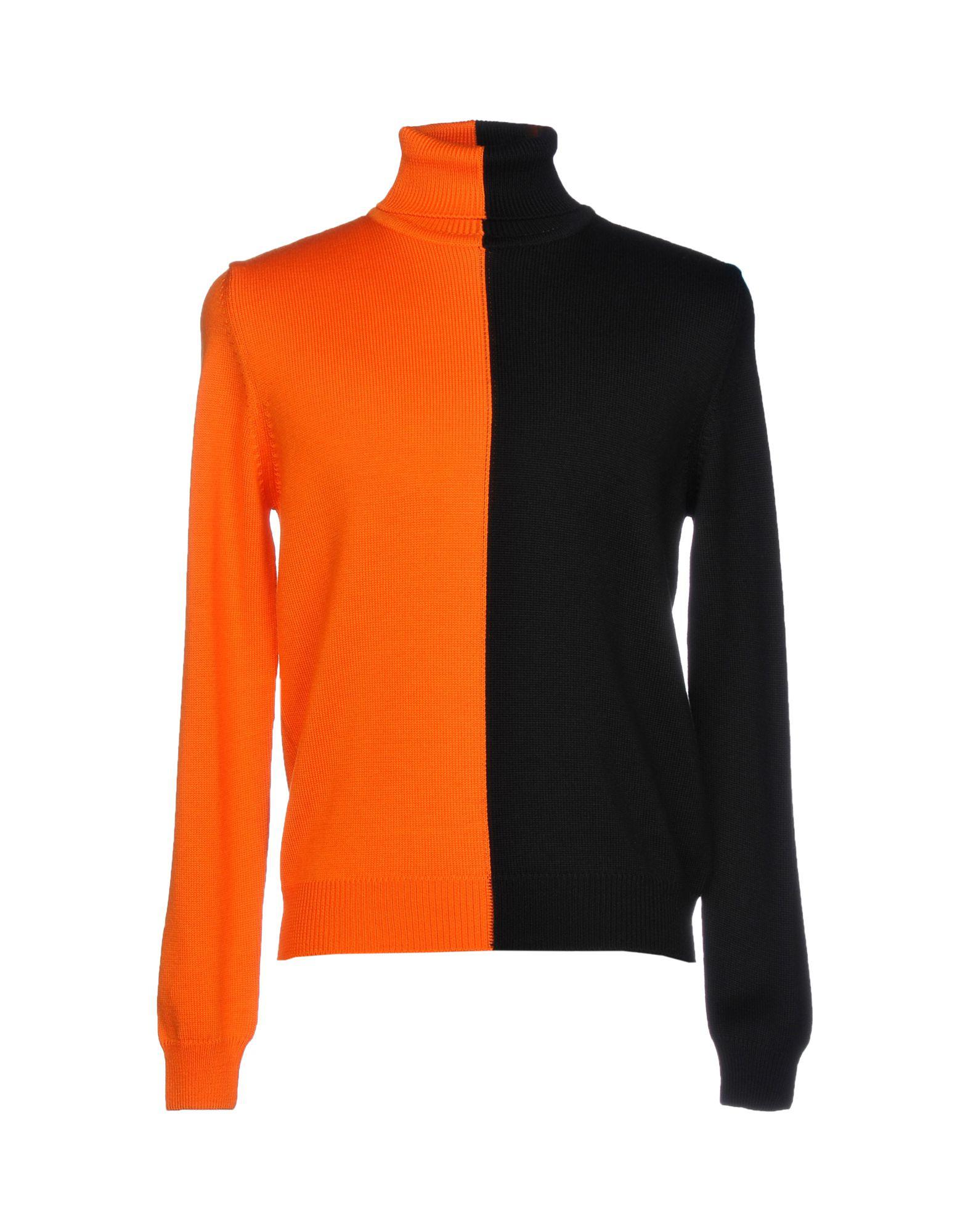 orange turtleneck mens
