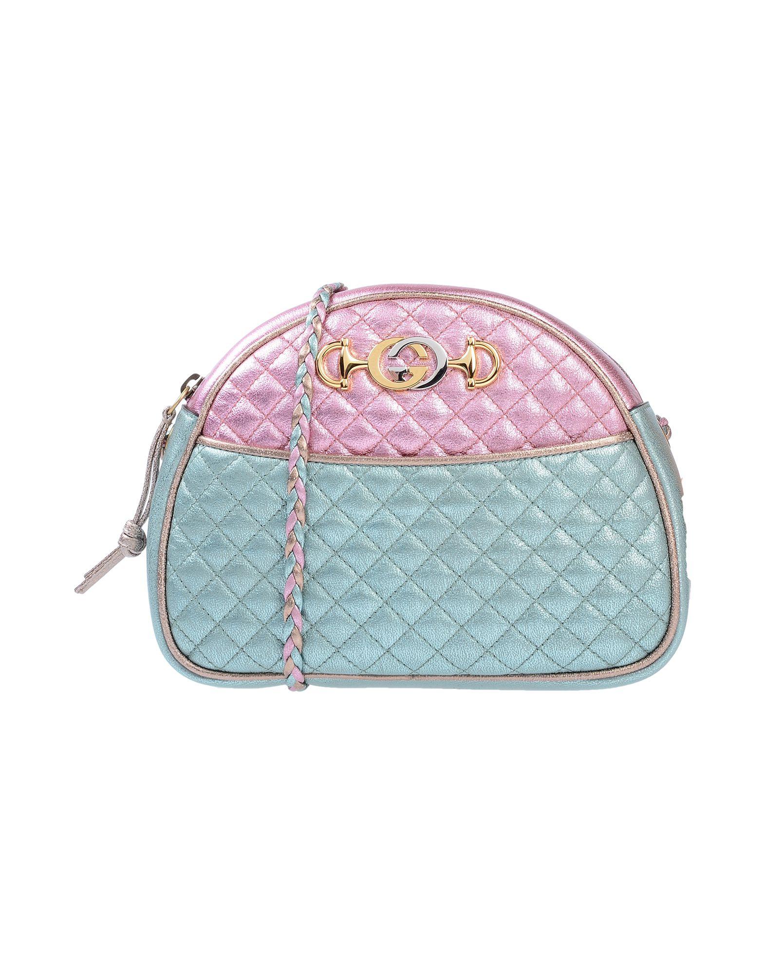 pink and green gucci bag