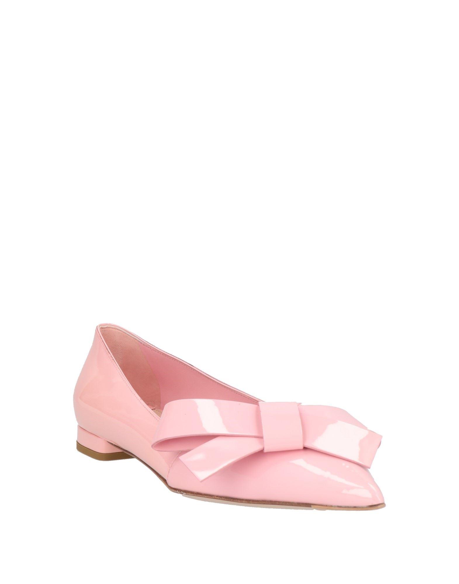 靴 miumiu Patent leather flats PINK 36 2/1 Miu Miu Ballet Flats in Pink | Lyst