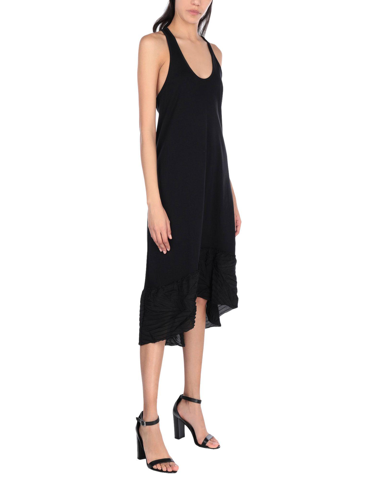 Devotion Synthetic Kneelength Dress in Black Lyst