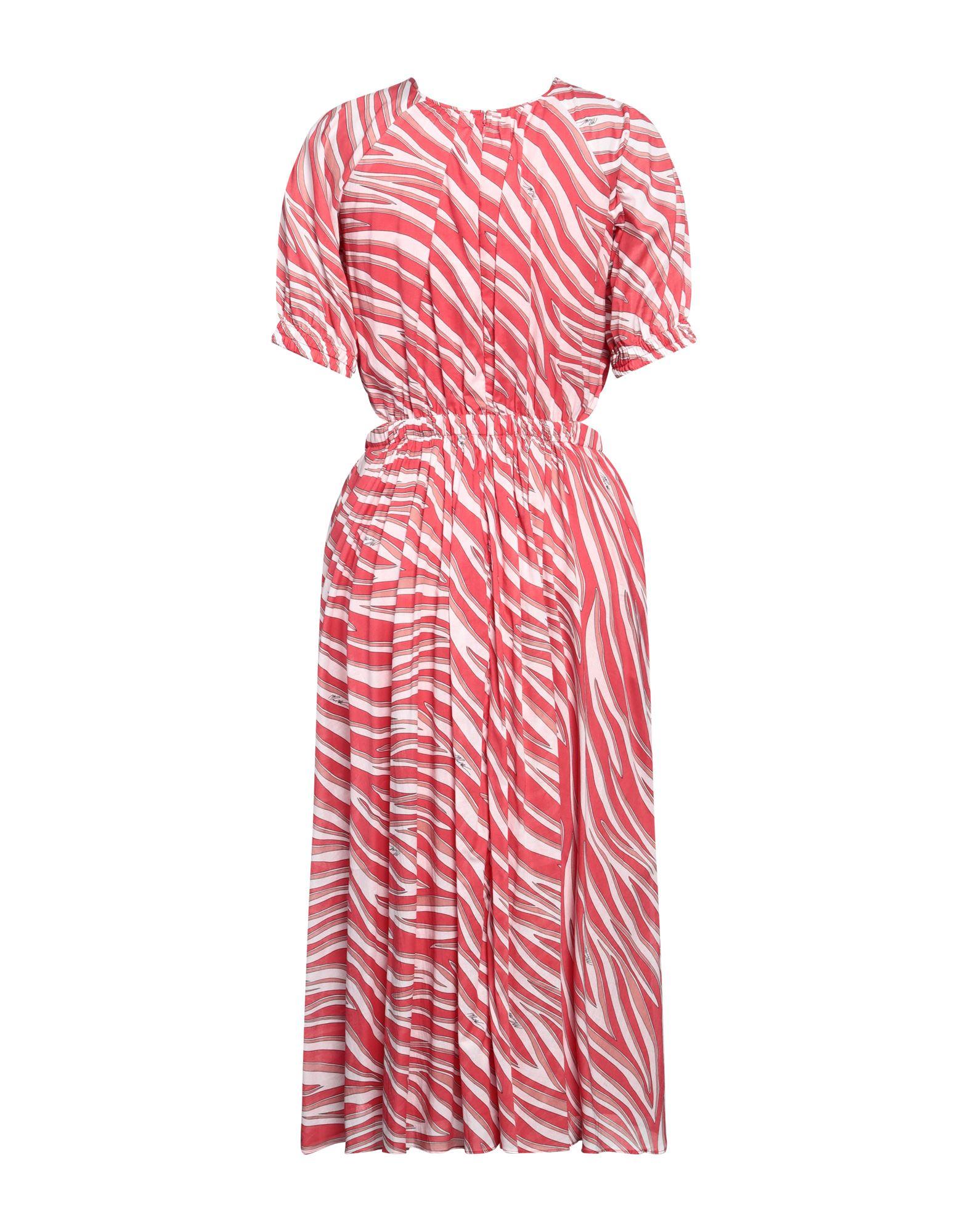 MICHAEL Michael Kors Midi Dress in Red Lyst UK